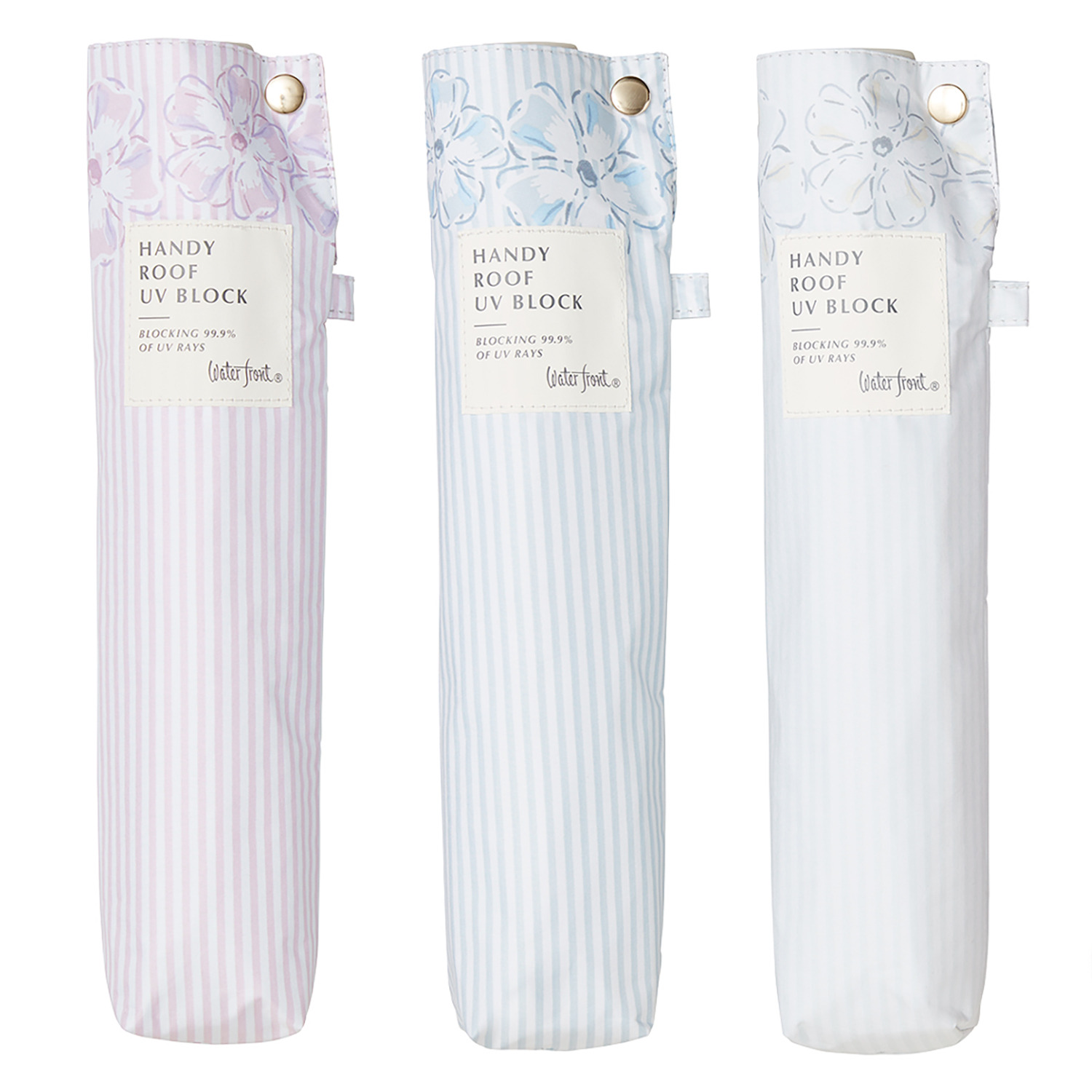 ウォーターフロント ＵＶカット ハンディールーフ 折りたたみ傘 ＜カローラ＞