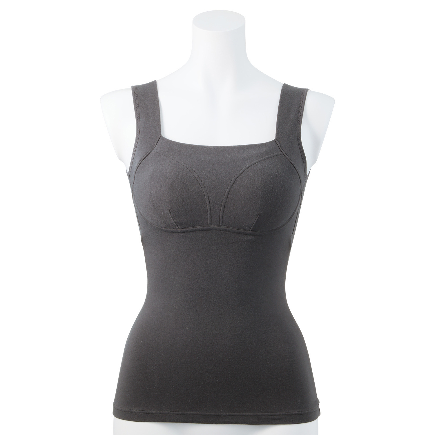 サラコレクション 着ていて気持ち良い ふんわりパフタッチ サイロスパン綿ベア天竺 ブラトップ