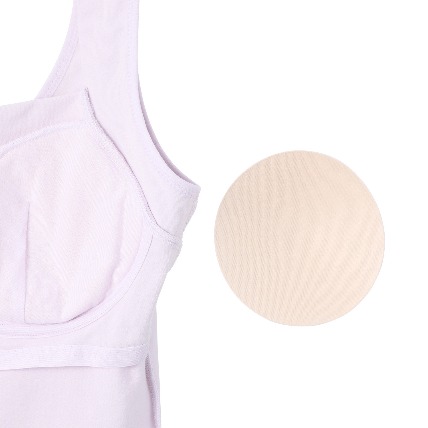 サラコレクション 着ていて気持ち良い ふんわりパフタッチ サイロスパン綿ベア天竺 ブラトップ