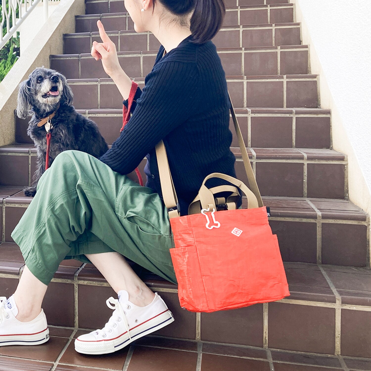 ルートート 愛犬とのお散歩トート