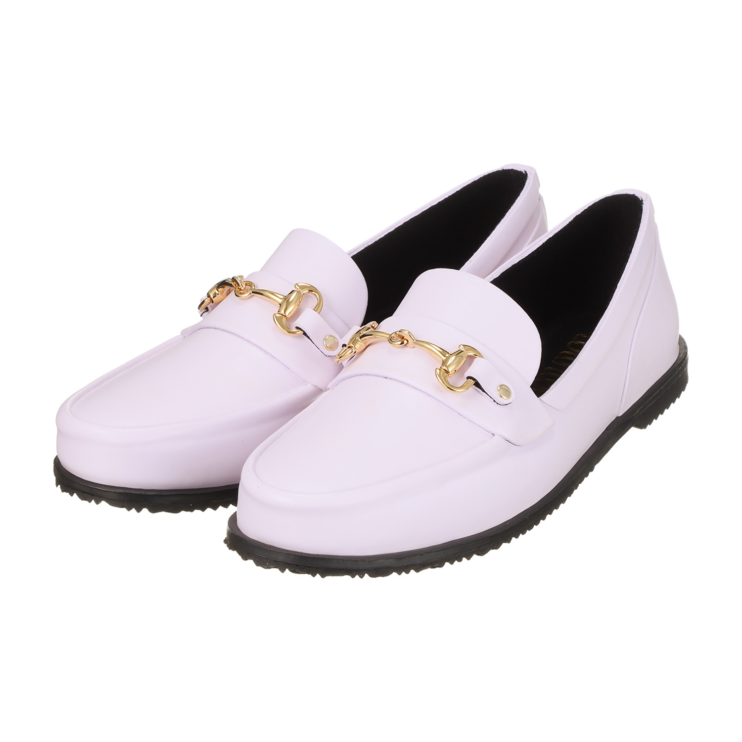 ウィズドロップ メイドイントーキョー ゴムなのに軽くて柔らか！ レインビットローファー