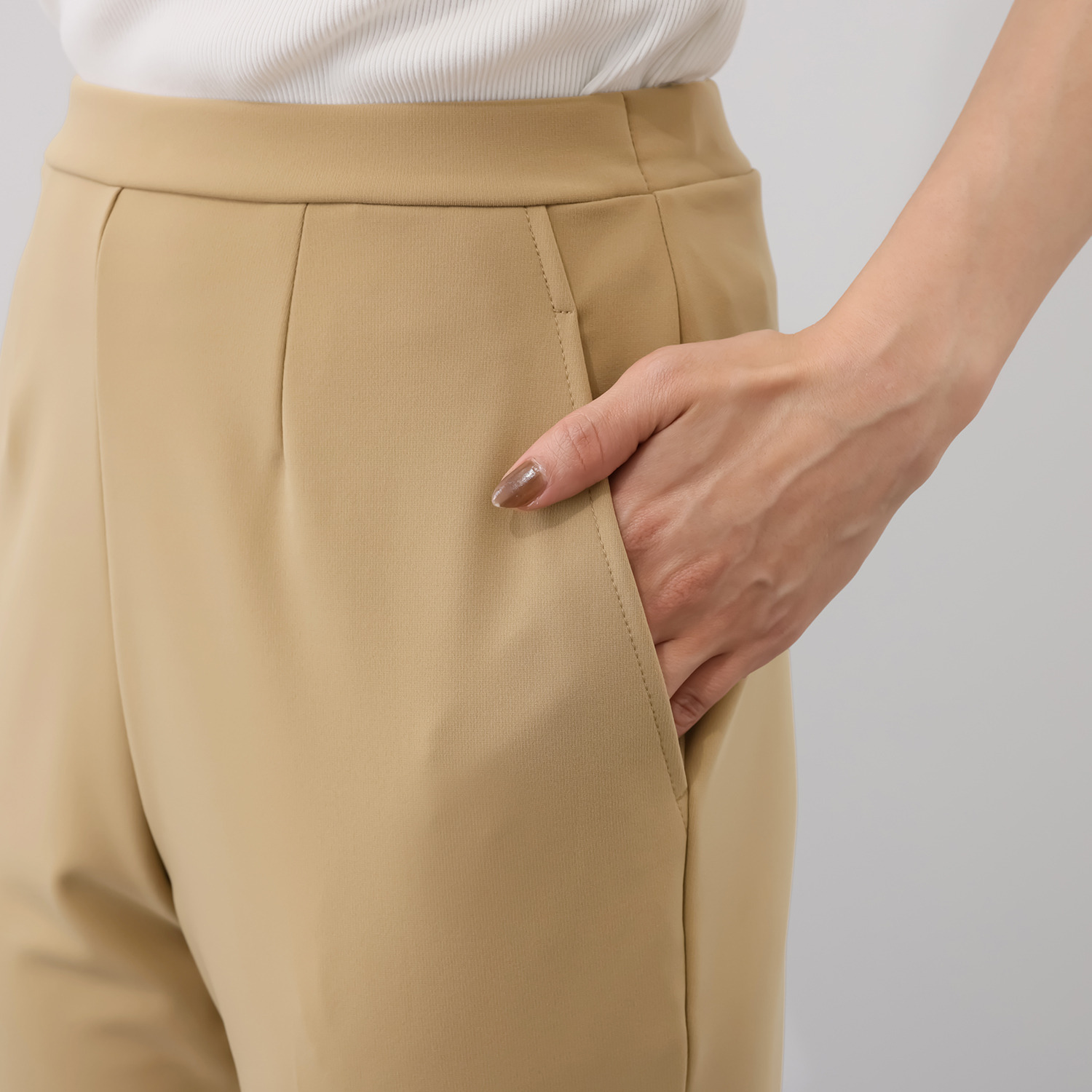 上質ごこち アルディナ とろみストレートパンツ ＜股下６６ｃｍ＞ 