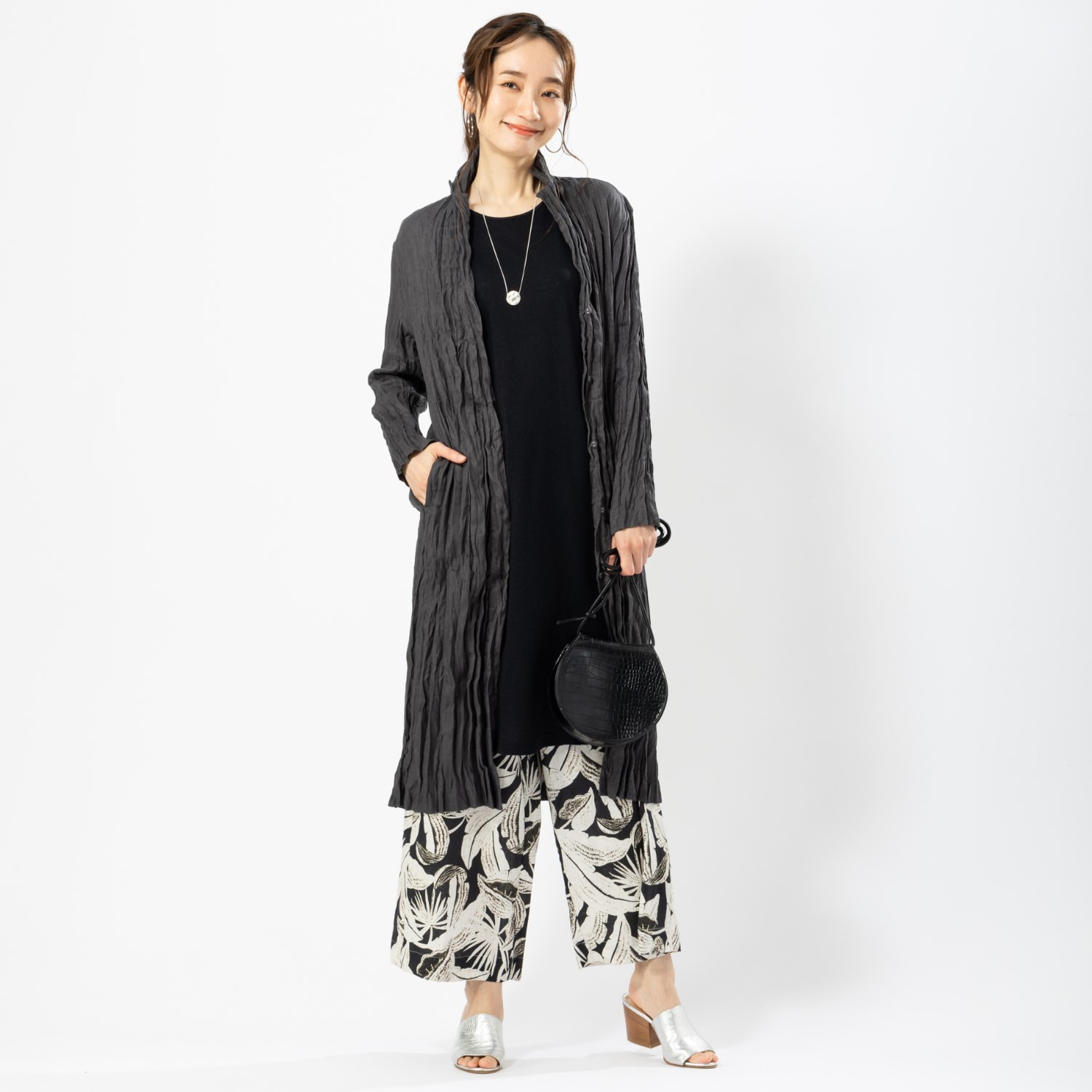 ゼラールスポーツ 肌触りが心地良い！ リネンコットンジャージー ロングタンクプルオーバー