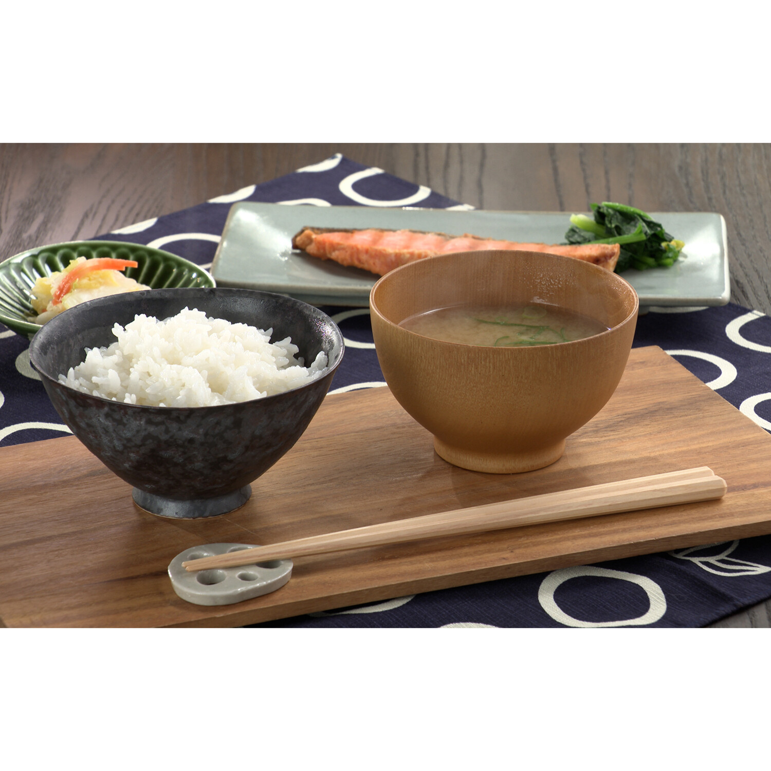 日本橋・川上商店 にほんの箸 東京多摩産 朴・桧　２膳セット