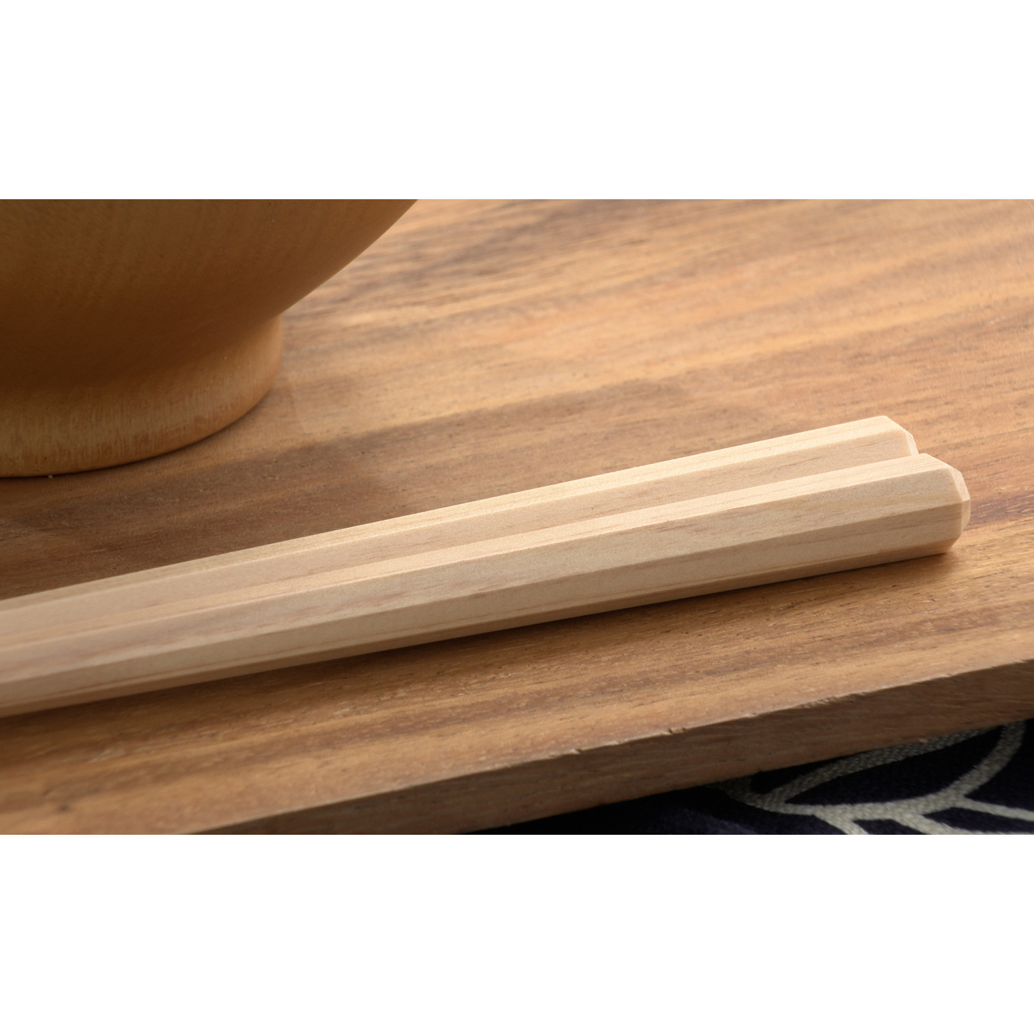 日本橋・川上商店 にほんの箸 東京多摩産 朴・桧　２膳セット