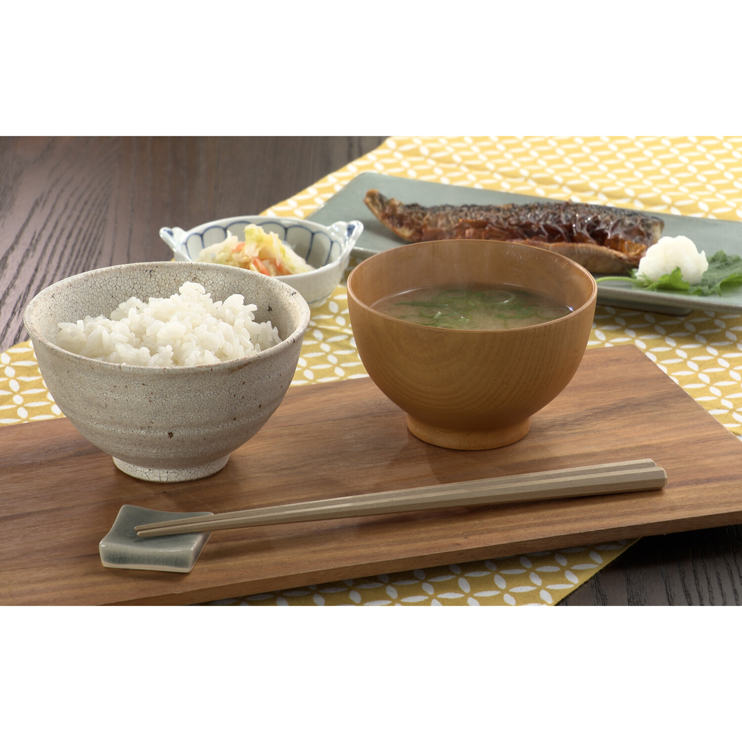 日本橋・川上商店 にほんの箸 東京多摩産 朴・桧　２膳セット