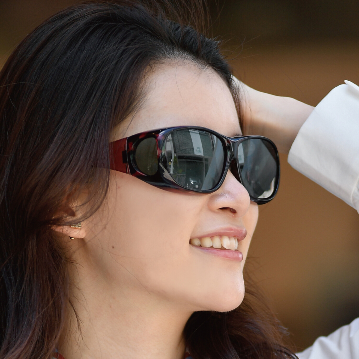 ジーロット ＵＶ＆ ブルーライトをカット 明るい偏光オーバーグラス 