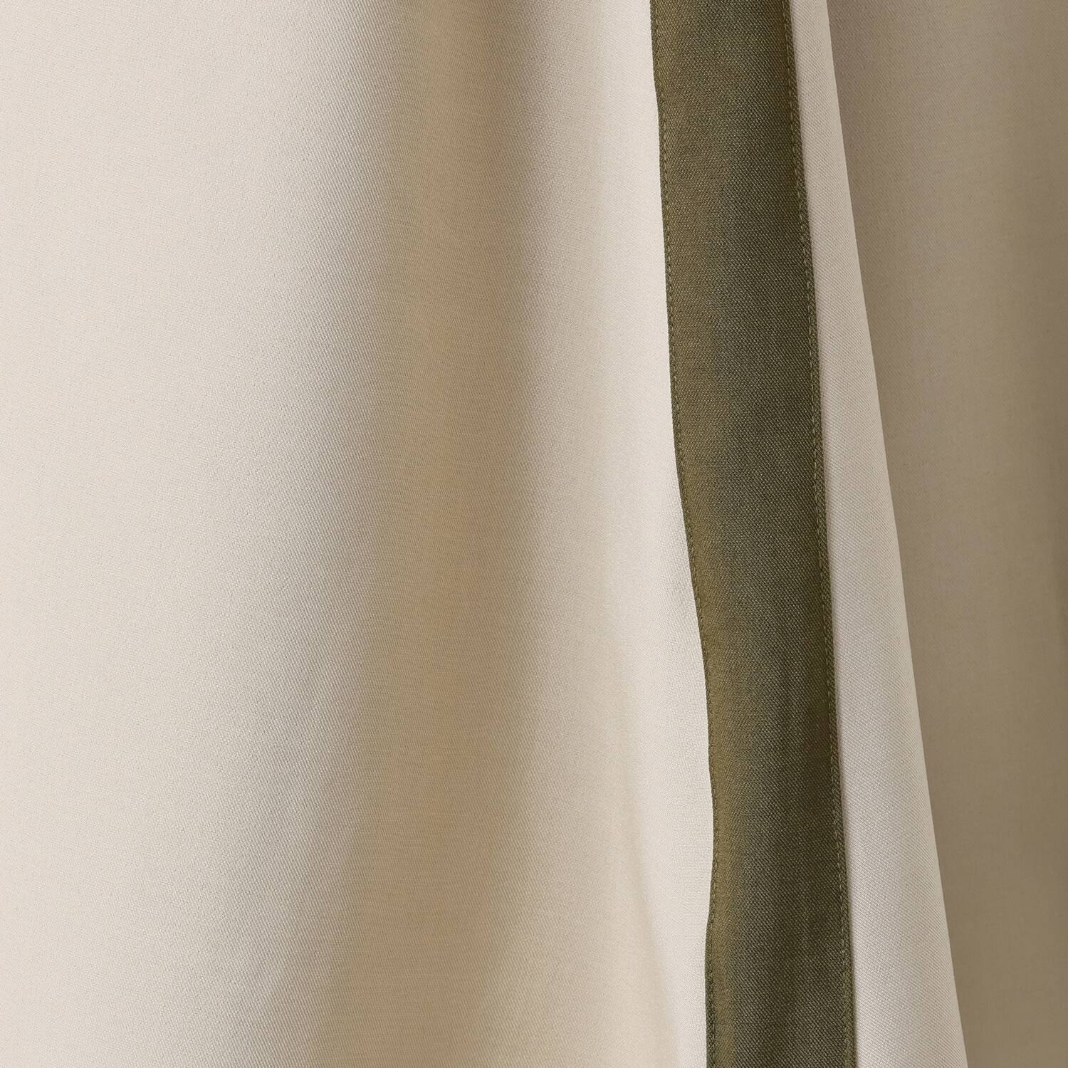 スタイル・ラヴィー バイカラーアクセント フレアーシルエット ジャンパースカート