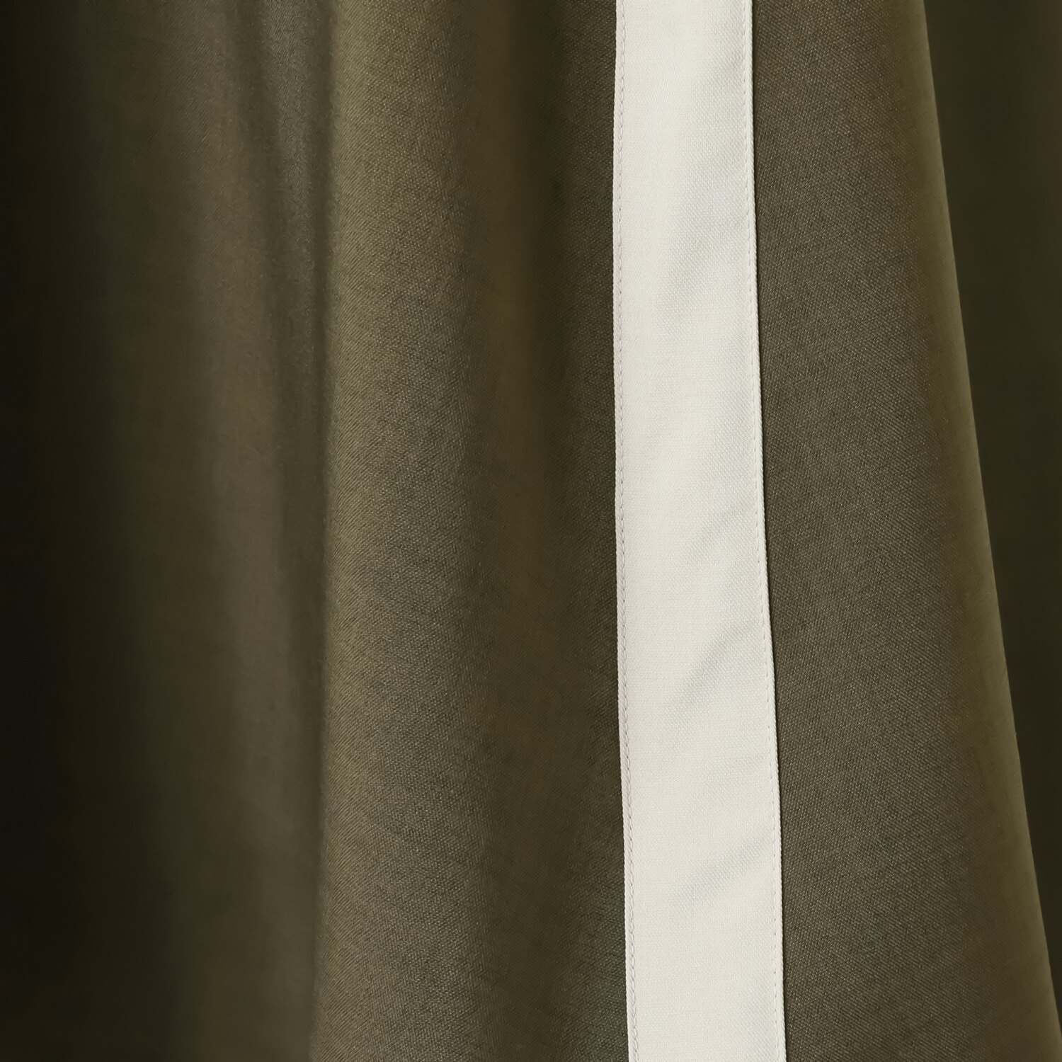 スタイル・ラヴィー バイカラーアクセント フレアーシルエット ジャンパースカート