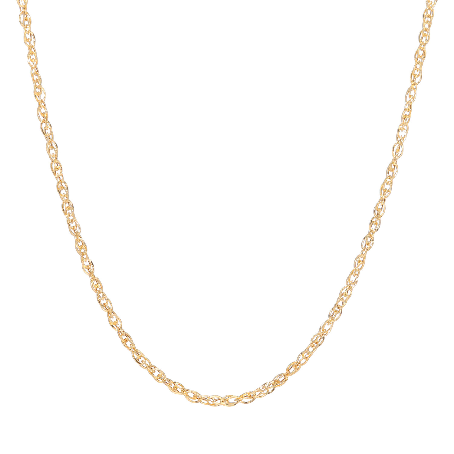 アルテッロ １８Ｋ シャイニーツイスト ネックレス