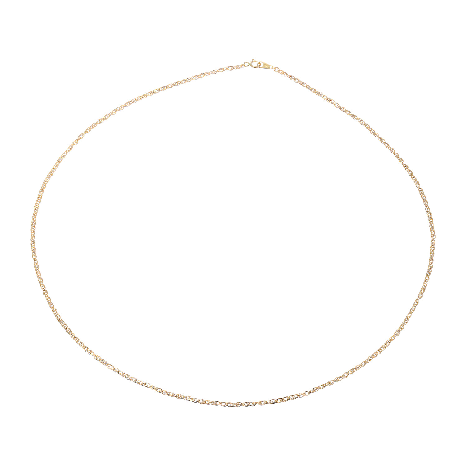 アルテッロ １８Ｋ シャイニーツイスト ネックレス