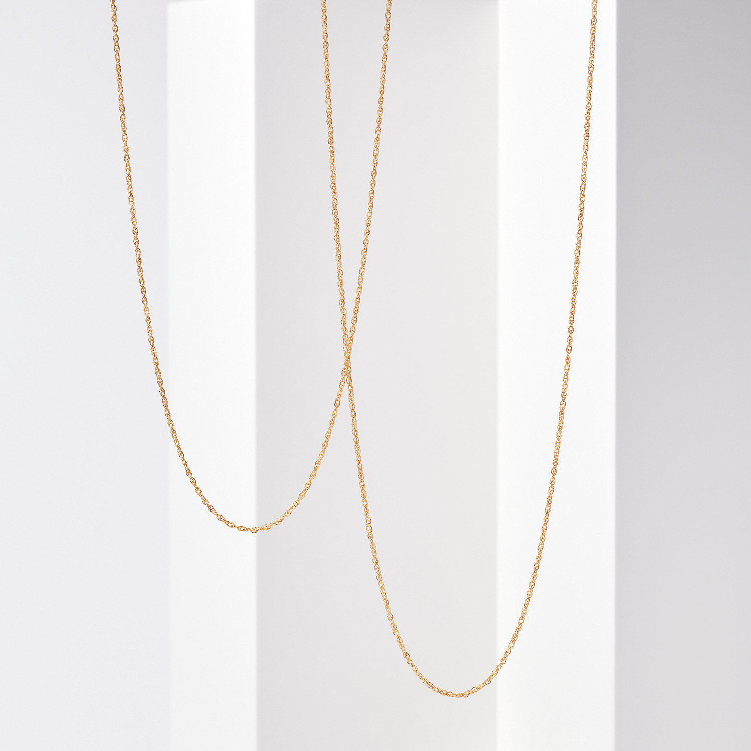 アルテッロ １８Ｋ シャイニーツイスト ネックレス