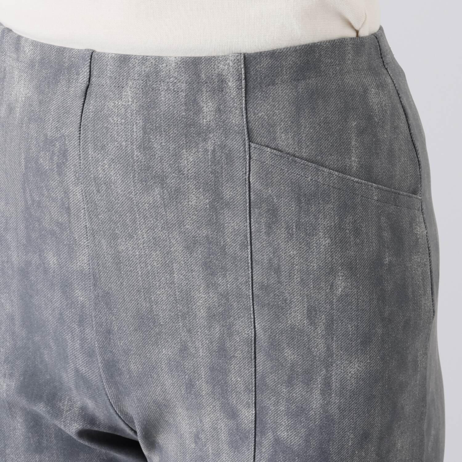 ＡＲＩＫＩ 使える！　超ストレッチ ストレートパンツ ２本セット ＜股下６４ｃｍ＞