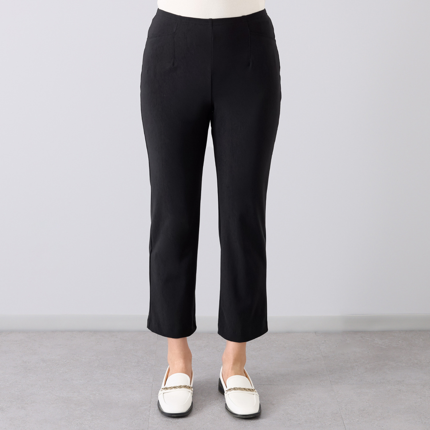 ＡＲＩＫＩ 使える！　超ストレッチ ストレートパンツ ２本セット ＜股下６４ｃｍ＞