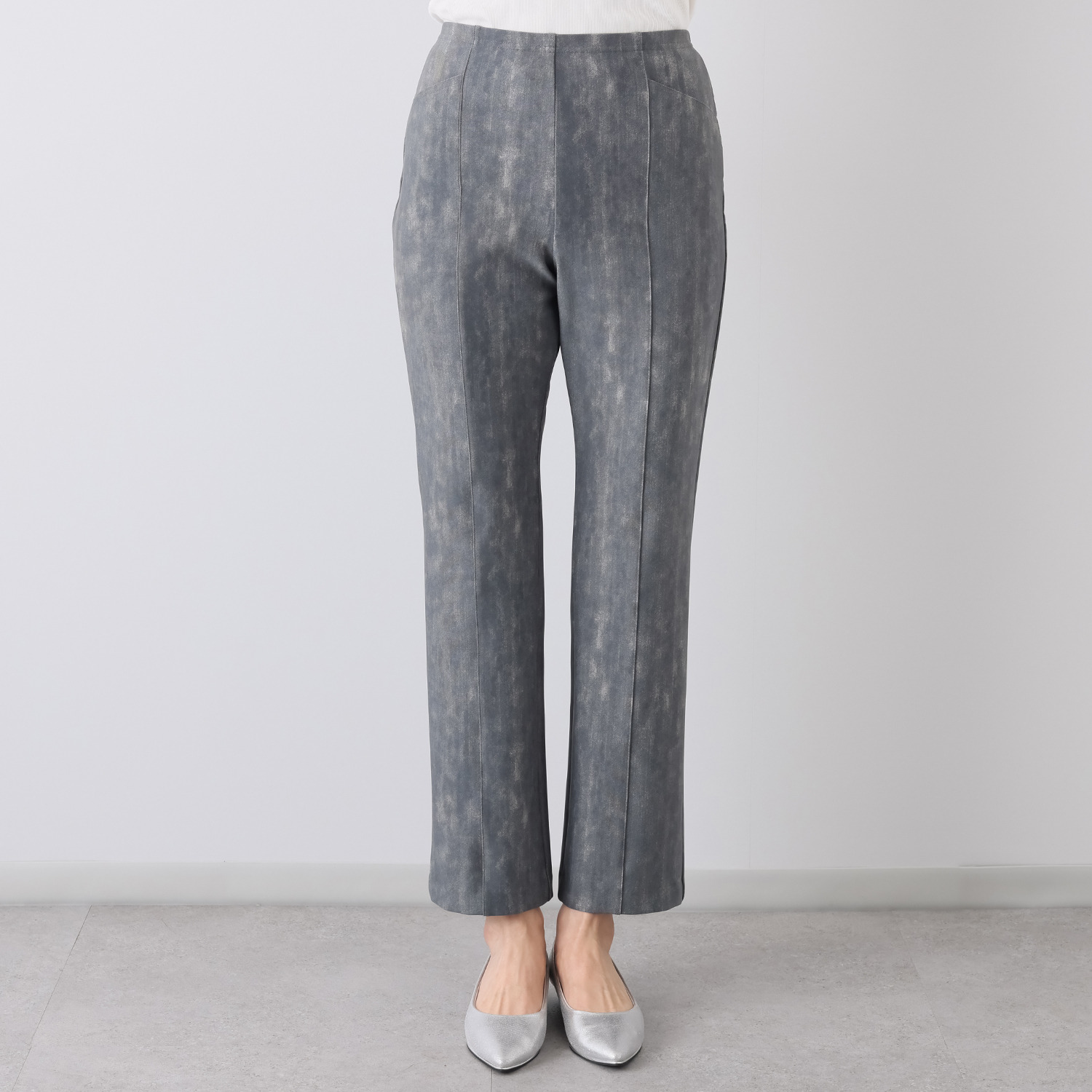 ＡＲＩＫＩ 使える！　超ストレッチ ストレートパンツ ２本セット ＜股下７２ｃｍ＞