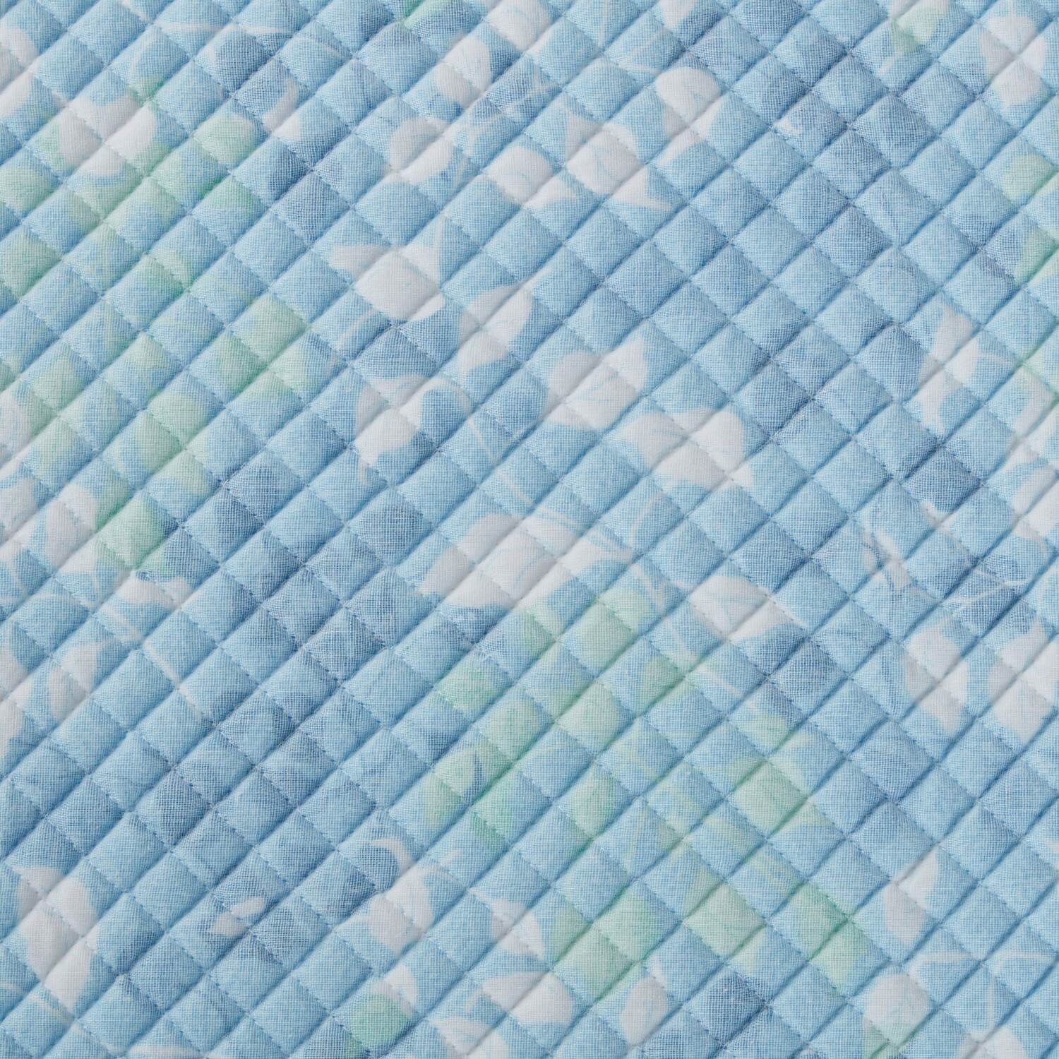 ｎｉｓｈｉｋａｗａ　西川 抗菌＆洗える 爽やかオンザガーゼ コットン ポコポコ敷きパッド ＜シングル＞