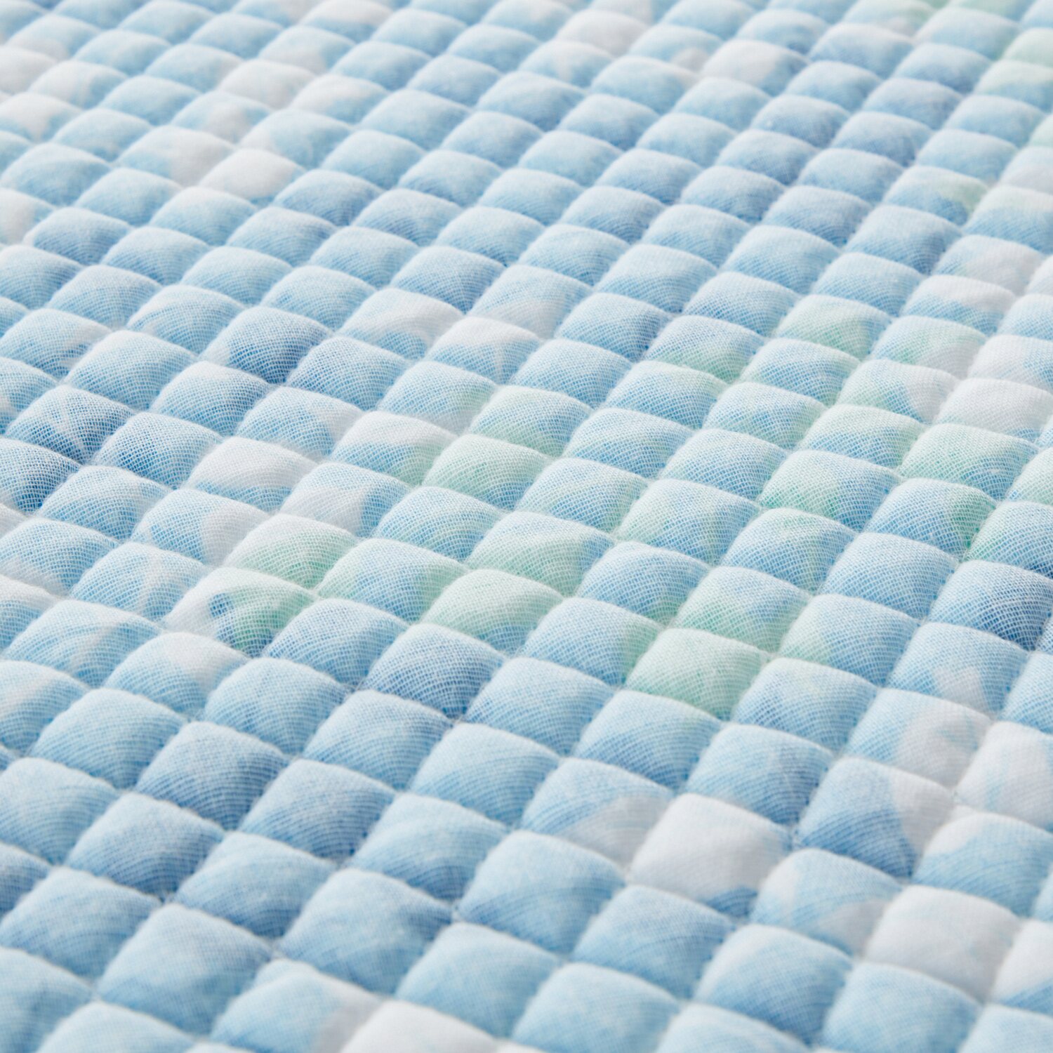 ｎｉｓｈｉｋａｗａ　西川 抗菌＆洗える 爽やかオンザガーゼ コットン ポコポコ敷きパッド ＜シングル＞