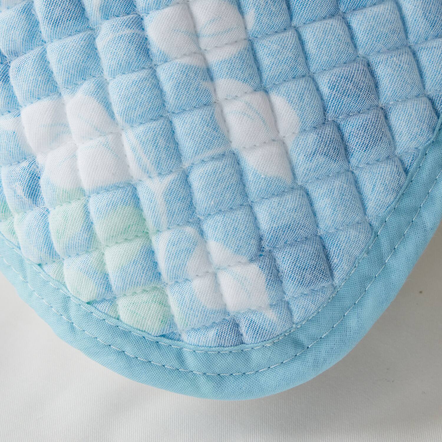 ｎｉｓｈｉｋａｗａ　西川 抗菌＆洗える 爽やかオンザガーゼ コットン ポコポコピローパッド 同色２枚組