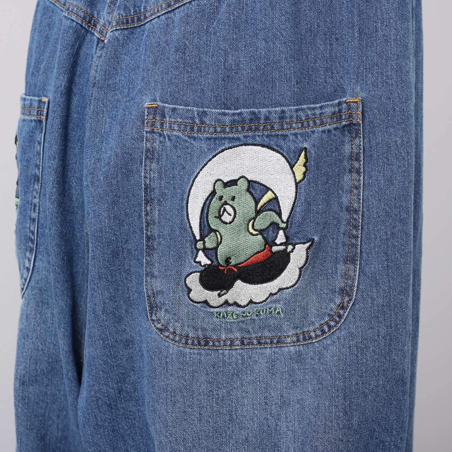 スカラーパリティ 電気ウサギと風のクマ 刺しゅうパンツ