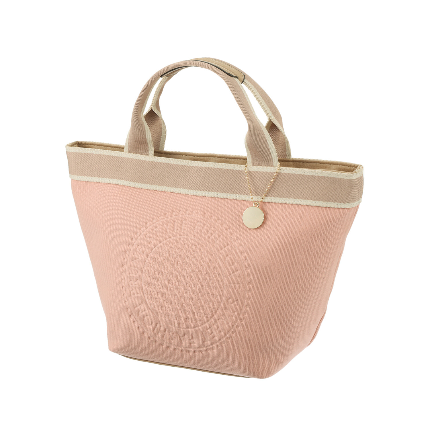 ラルジュ チャーム付 トートバッグ