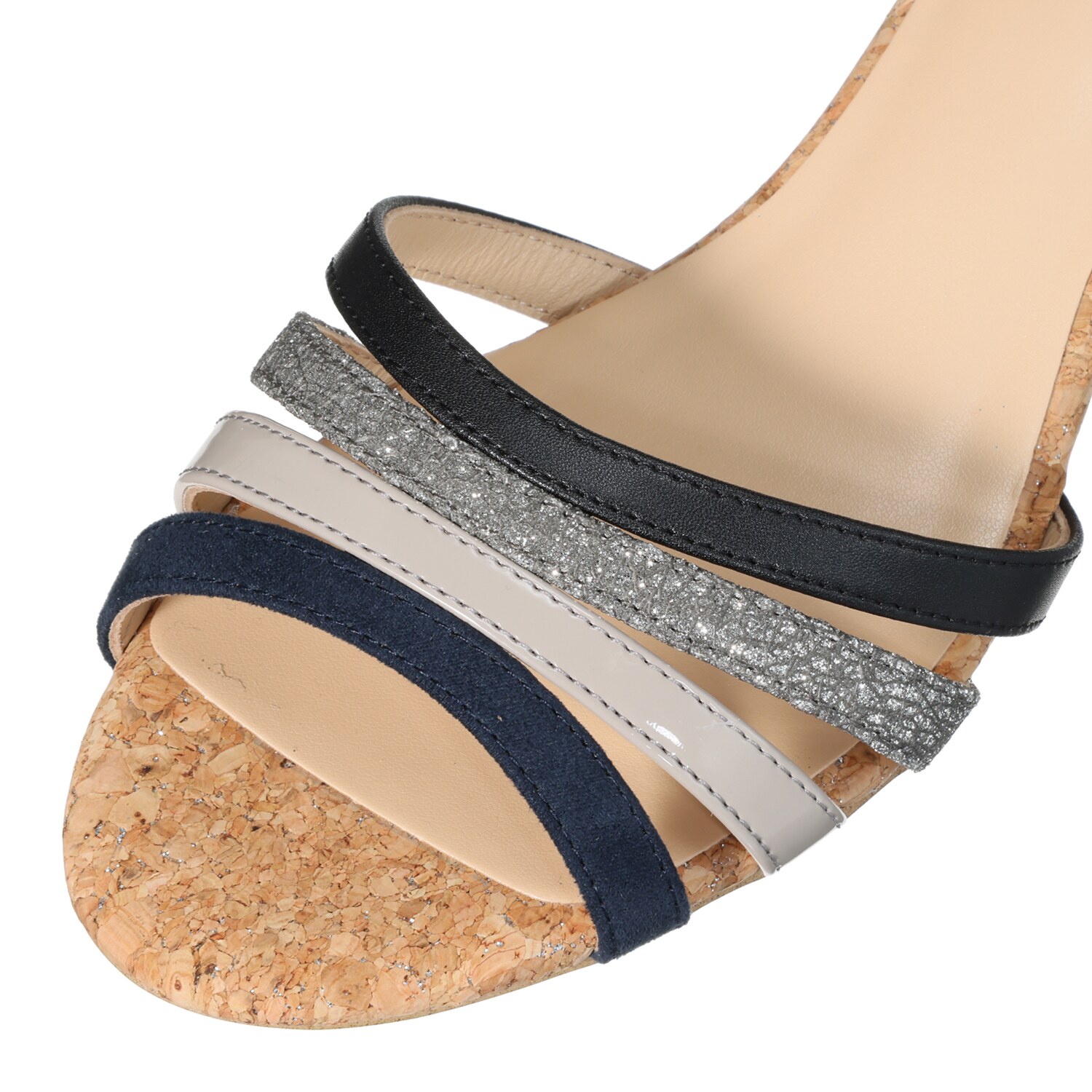 卑弥呼 ステンドグラス クリアヒール サンダル