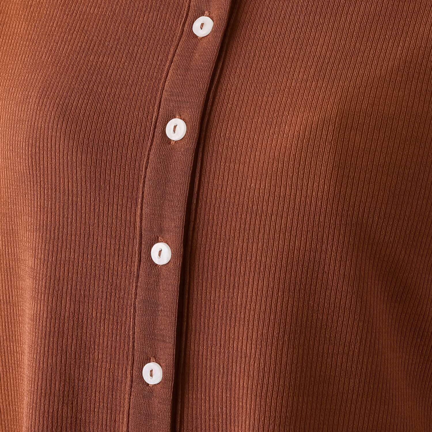 シルバーミントシュガー スタイリング自在な 繊細テレコカーディガンと すっきりな印象の 五分袖プルオーバーの ２枚セット