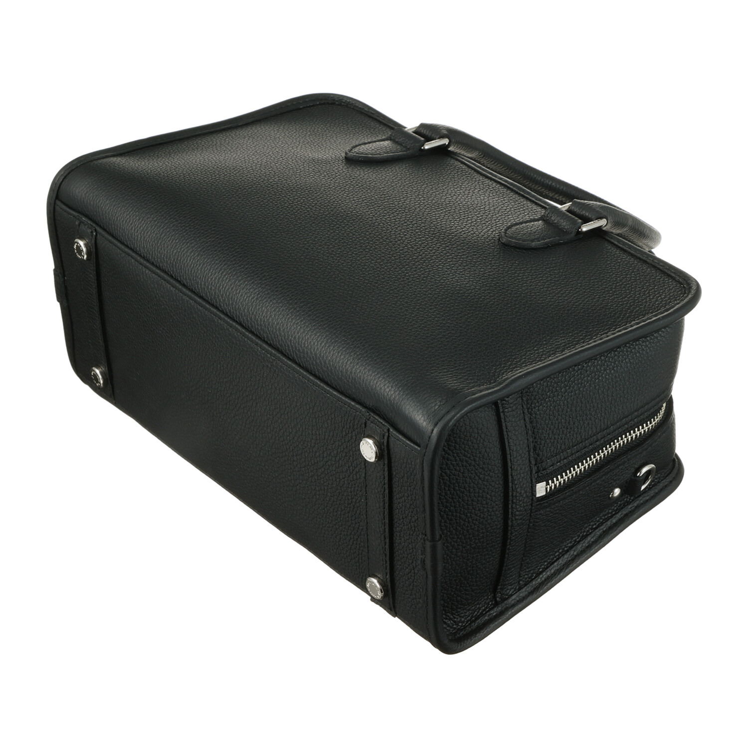 エーディーエムジェイ スパニッシュレザー スクエアボストンバッグ ＜Ｍ＞