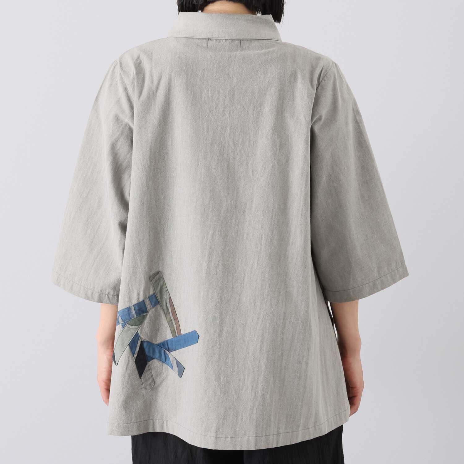 創作りょう パッチワークブラウス