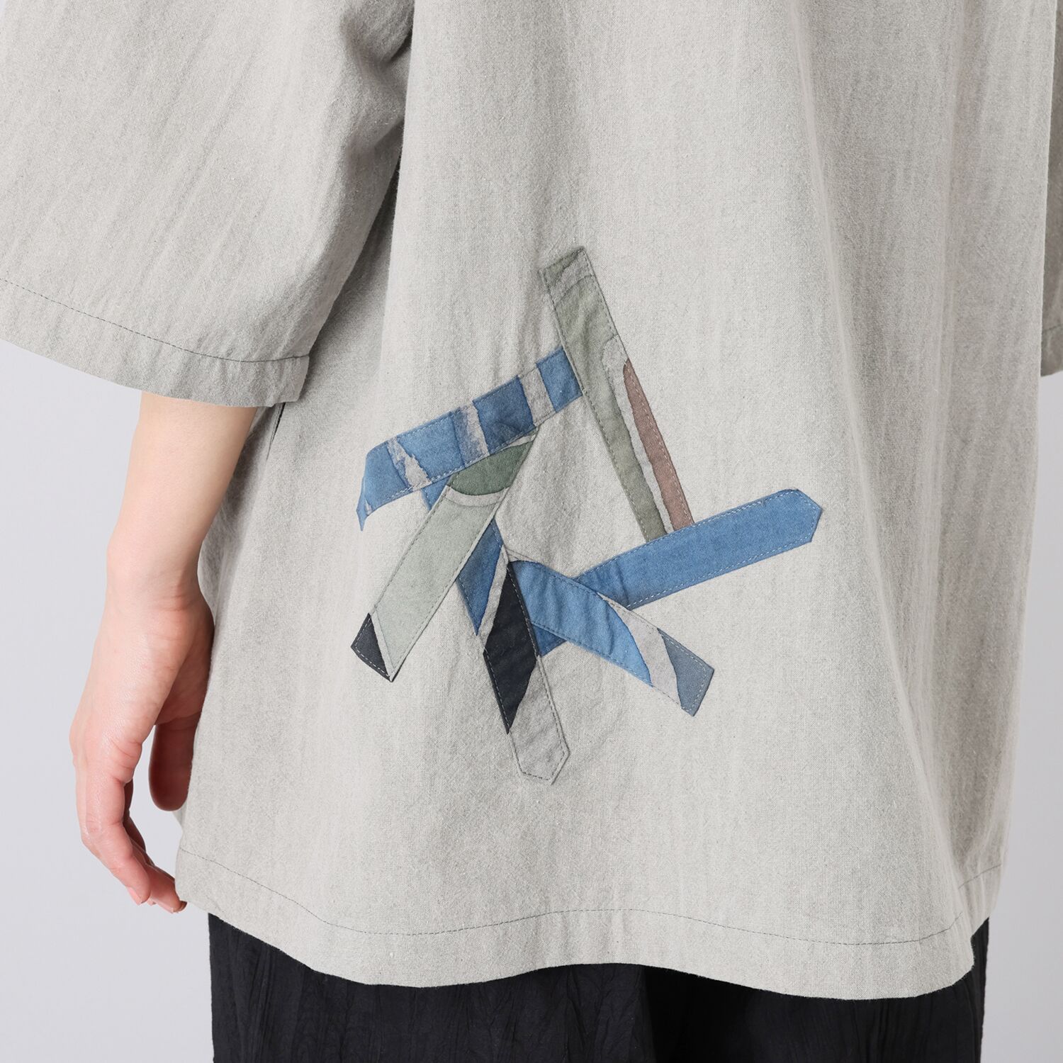 創作りょう パッチワークブラウス