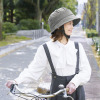 帽子を着せ替えられる オシャレな 自転車ヘルメット おしゃヘル ＜クロシェ＞