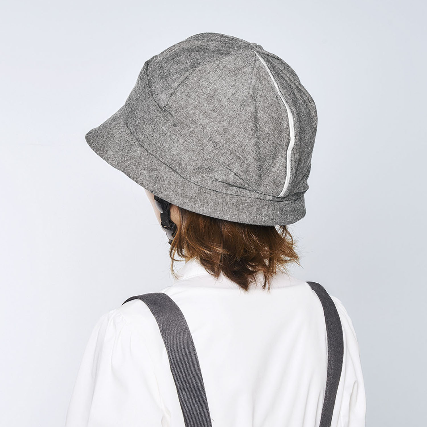 帽子を着せ替えられる オシャレな 自転車ヘルメット おしゃヘル ＜クロシェ＞