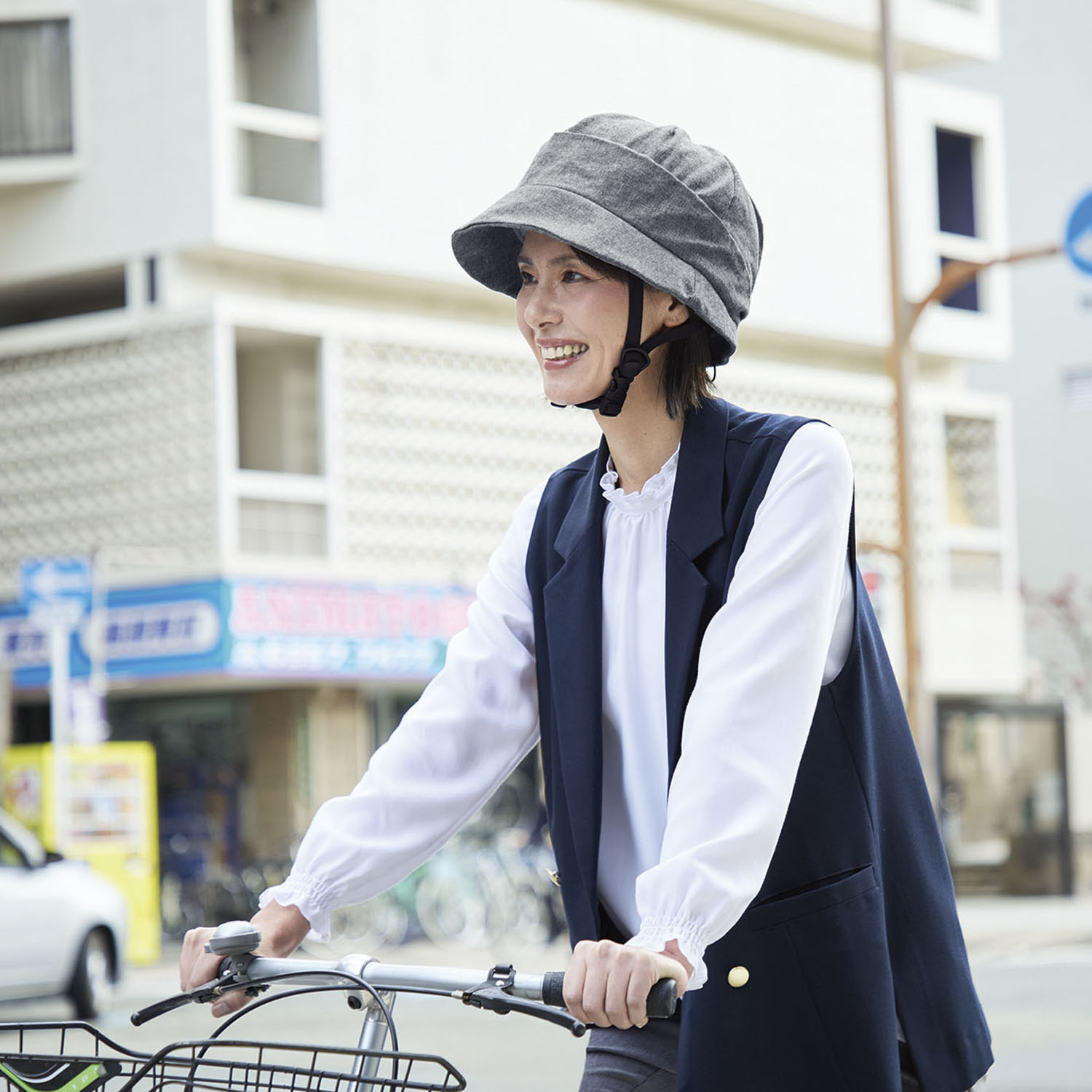 おしゃヘル専用 着せ替え用帽子 ＜クロシェ＞