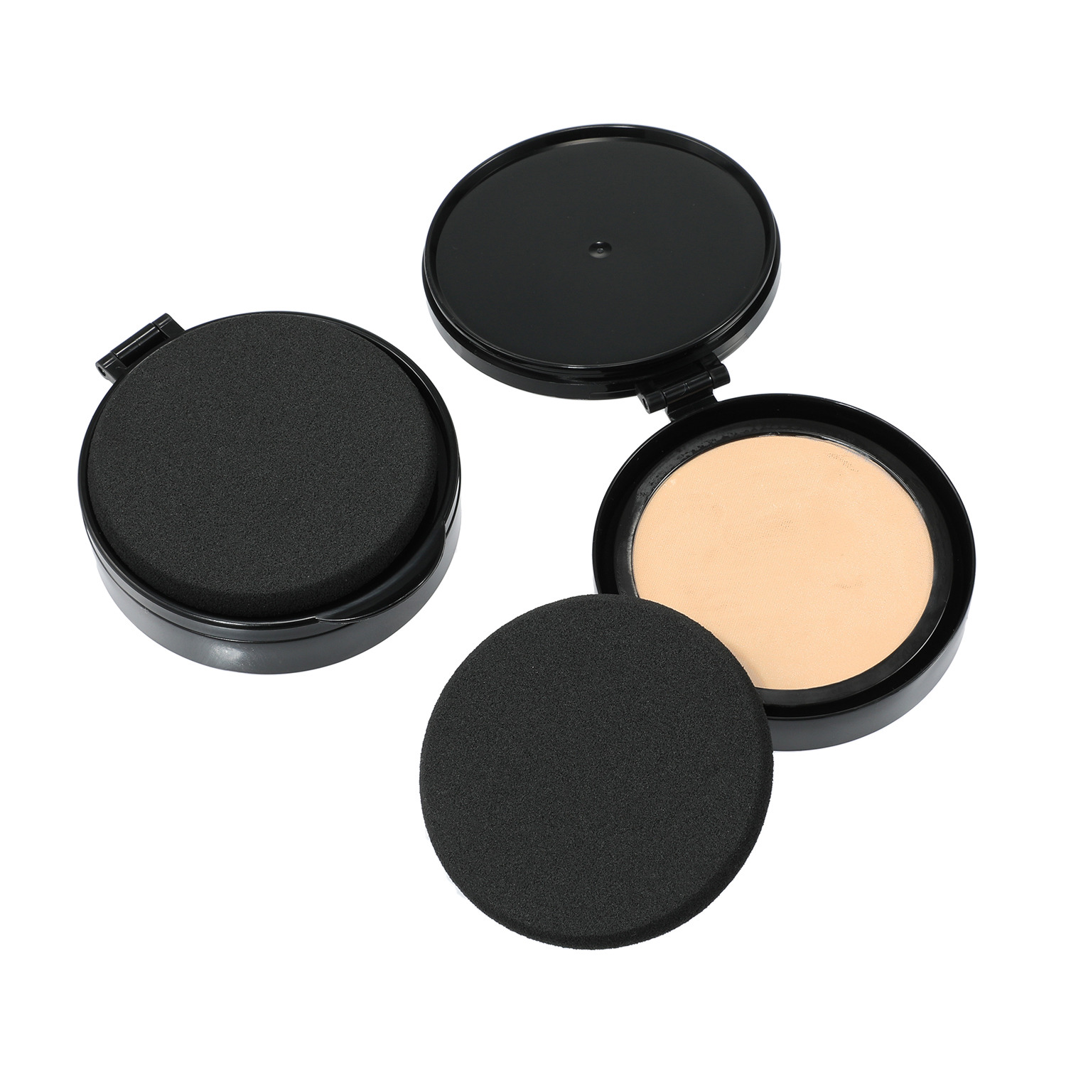 ホワイトディアマンテ 潤いツヤ肌仕上がり １品７役！ダイレクト メッシュパクトタイプ プリズムオーラ ファンデーション レフィル２個セット