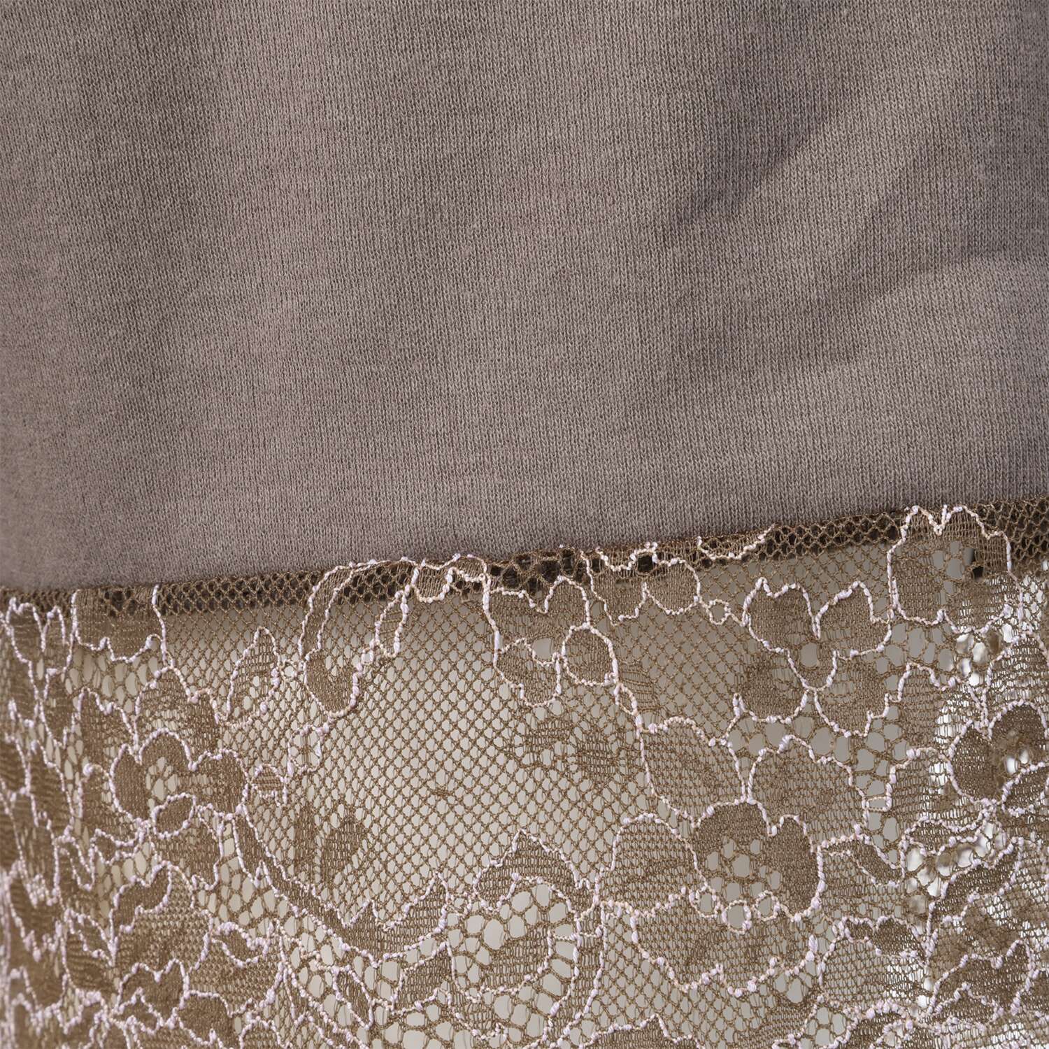 肌ごころ 吸水速乾 綿１００％ 神すぅーコットン 裾レースペチパンツ 同色２枚セット