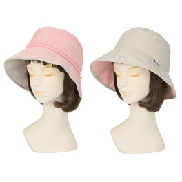 ベルモード 日本製 晴雨兼用 リバーシブル帽子