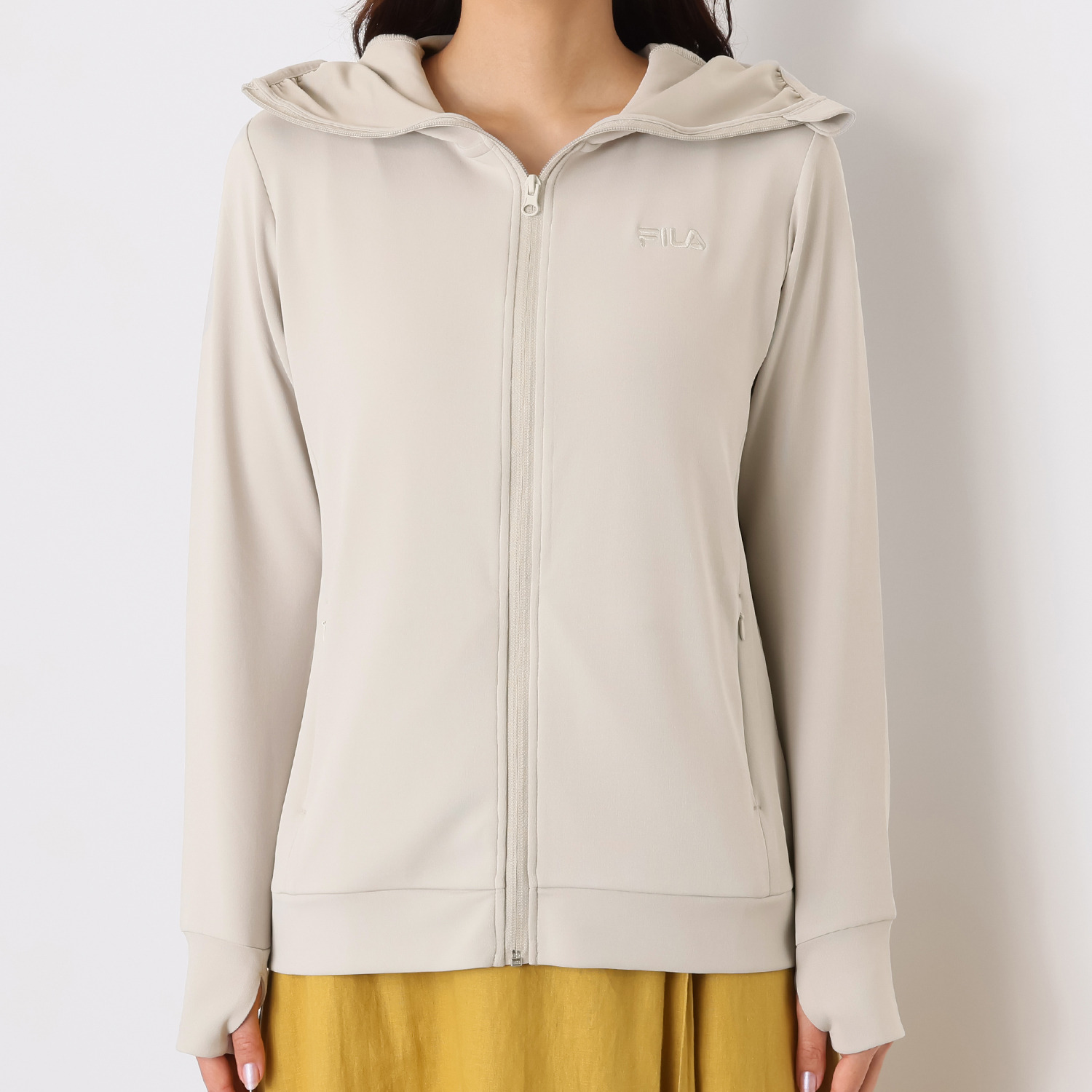 フィラ　マルチライン ＵＶカット・接触冷感・ 吸水速乾 ツインフリーズ パーカー