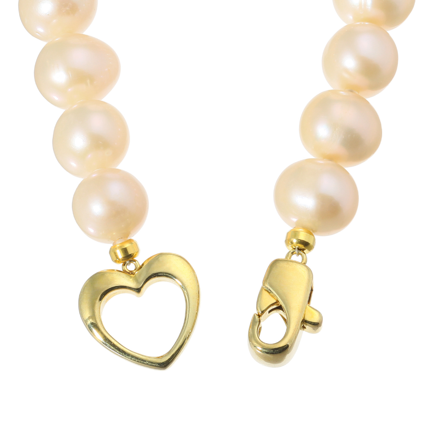 岩崎美智子コレクション サンシャインピンク 淡水パール ブレスレット