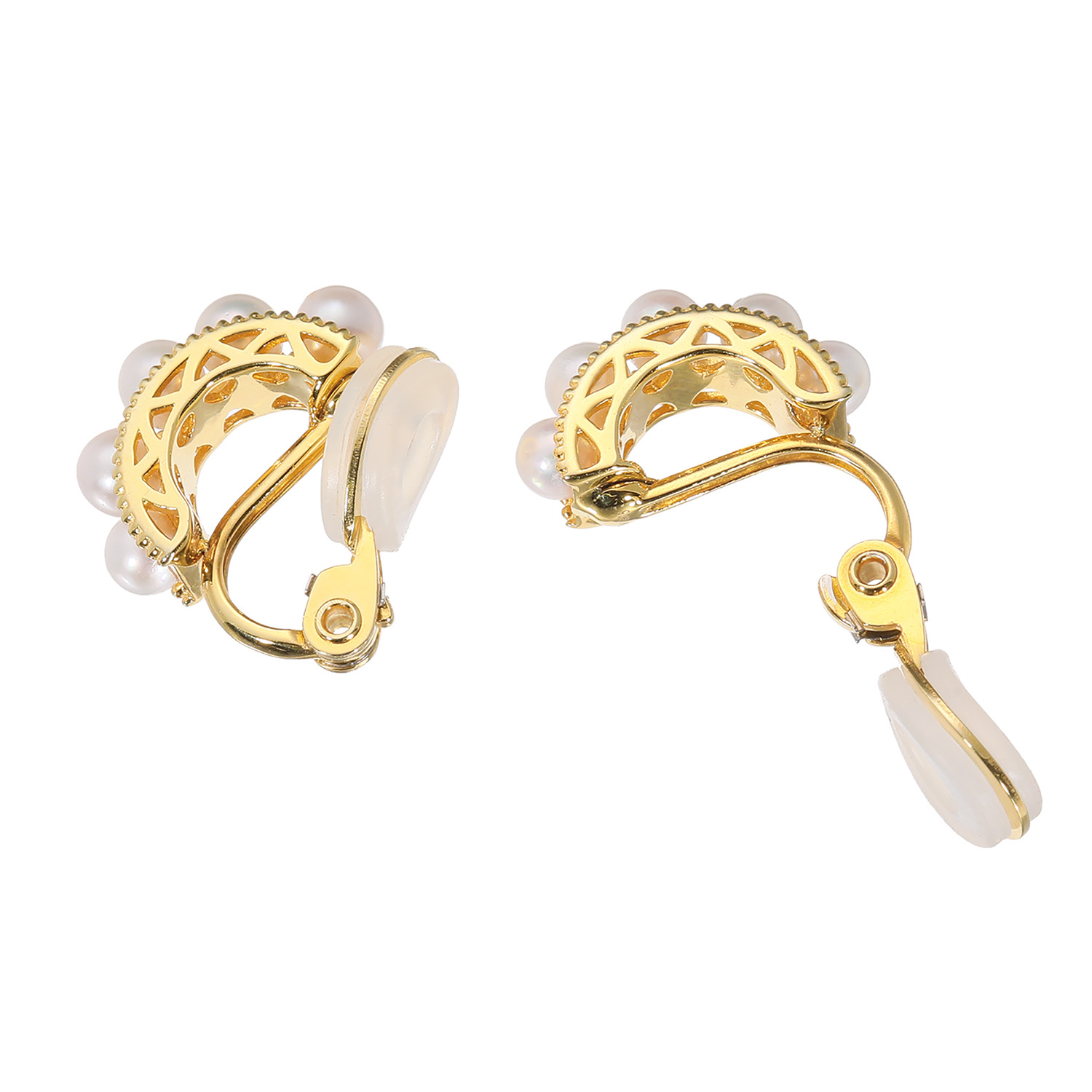 パール　ユリマ シルバー ベビーアコヤパール ギュットイヤリング