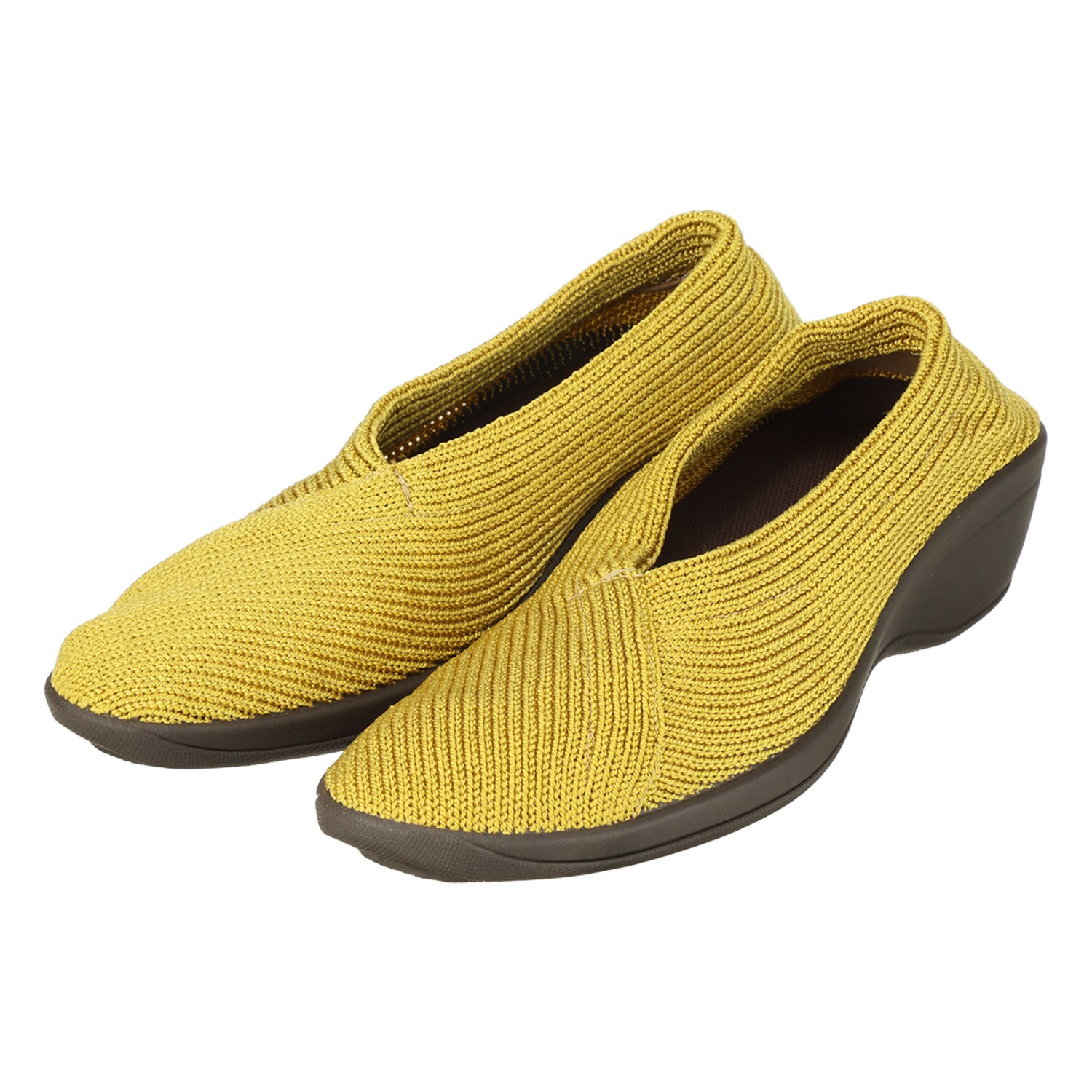 アルコペディコ ウォッシャブル！ 軽量ニットパンプス ＜マイル＞