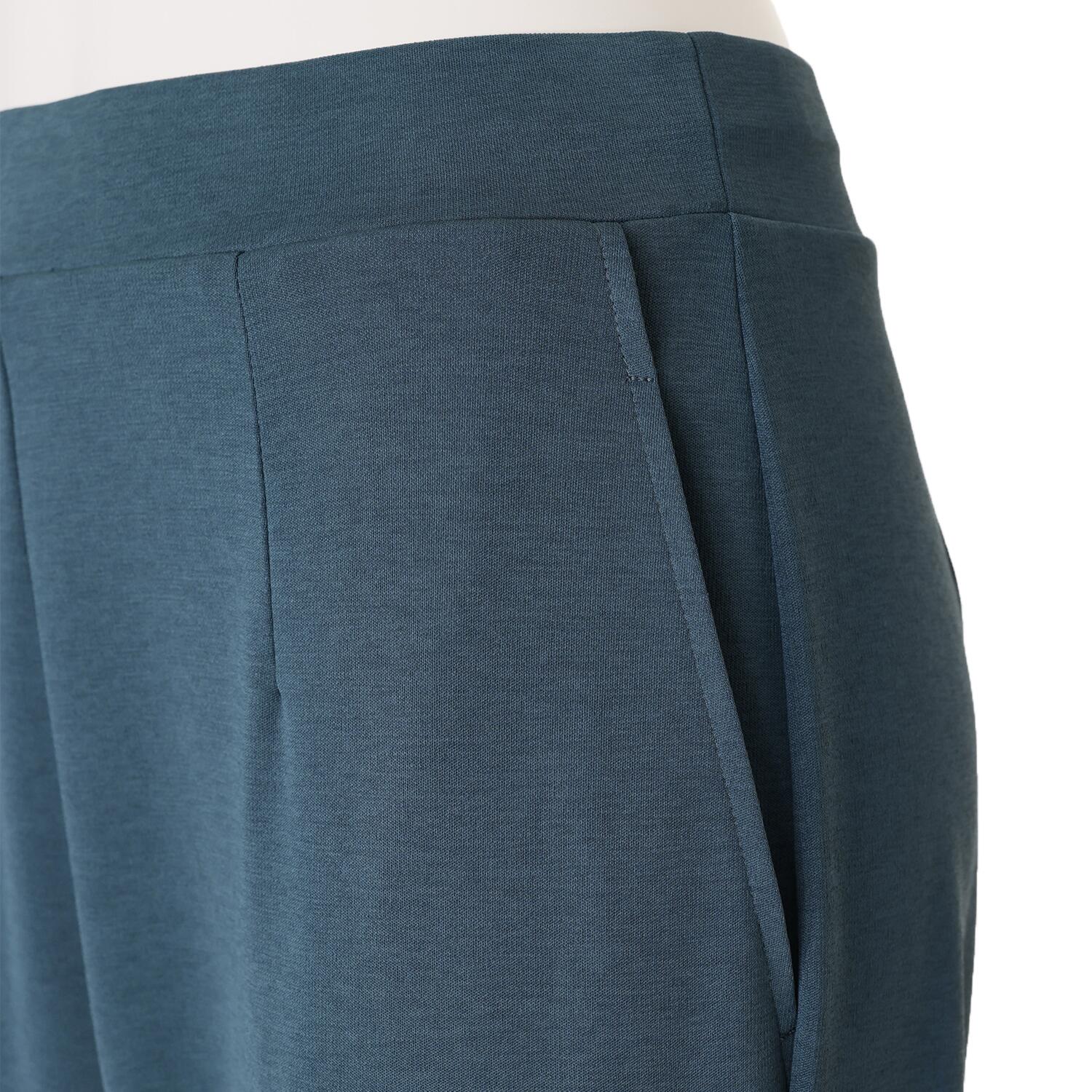 上質ごこち 冷感スムース ジョガーパンツ＆ ピーツー 醤油やコーヒーの 汚れにも強い！ スリムパンツセット