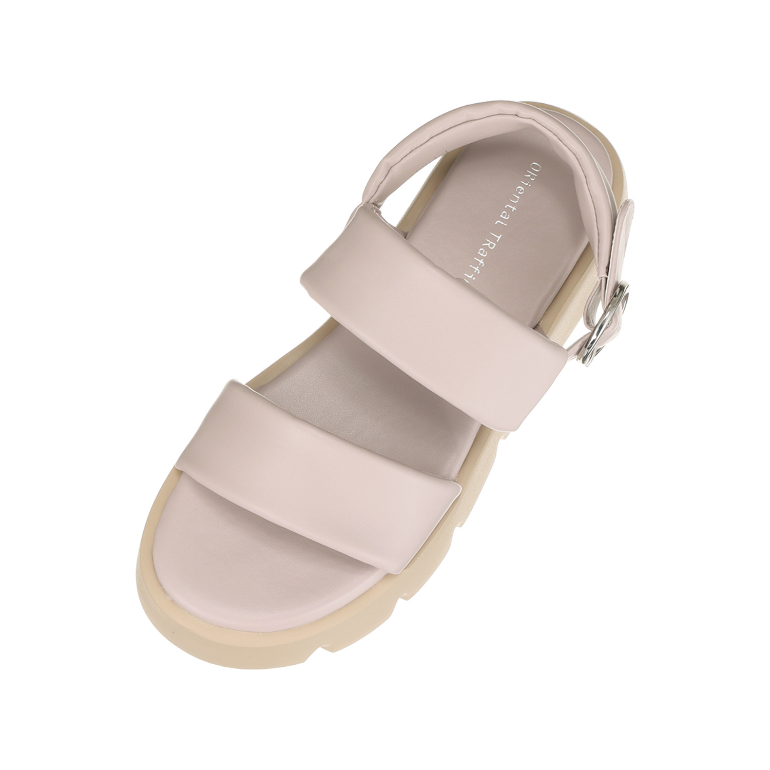 オリエンタルトラフィック パデットダブルベルト 厚底サンダル