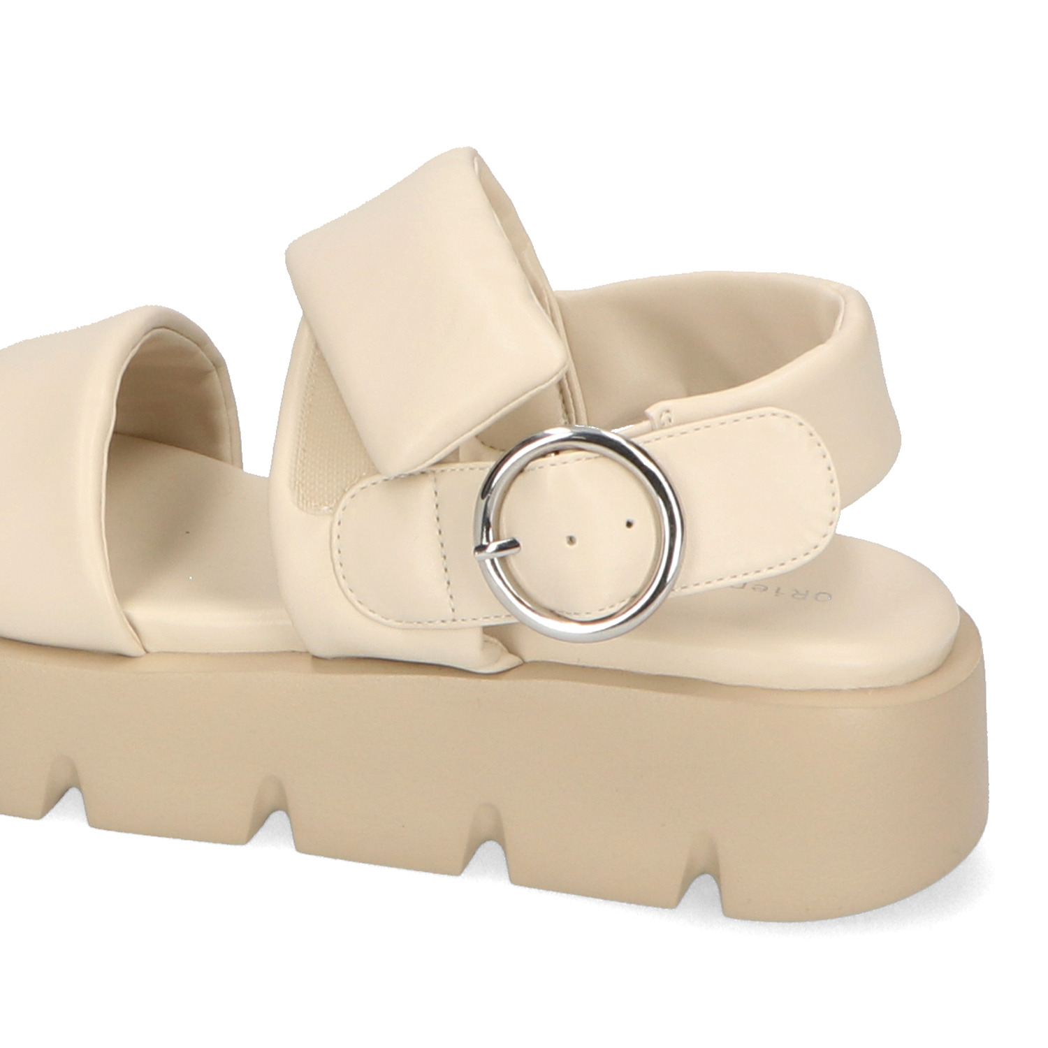 オリエンタルトラフィック パデットダブルベルト 厚底サンダル