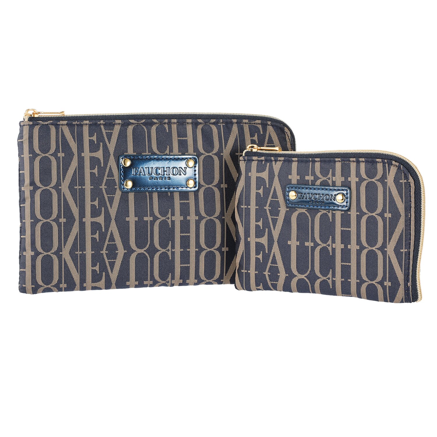 フォション ジャガード織 Ｌ字ポーチ＆ コインパスケース