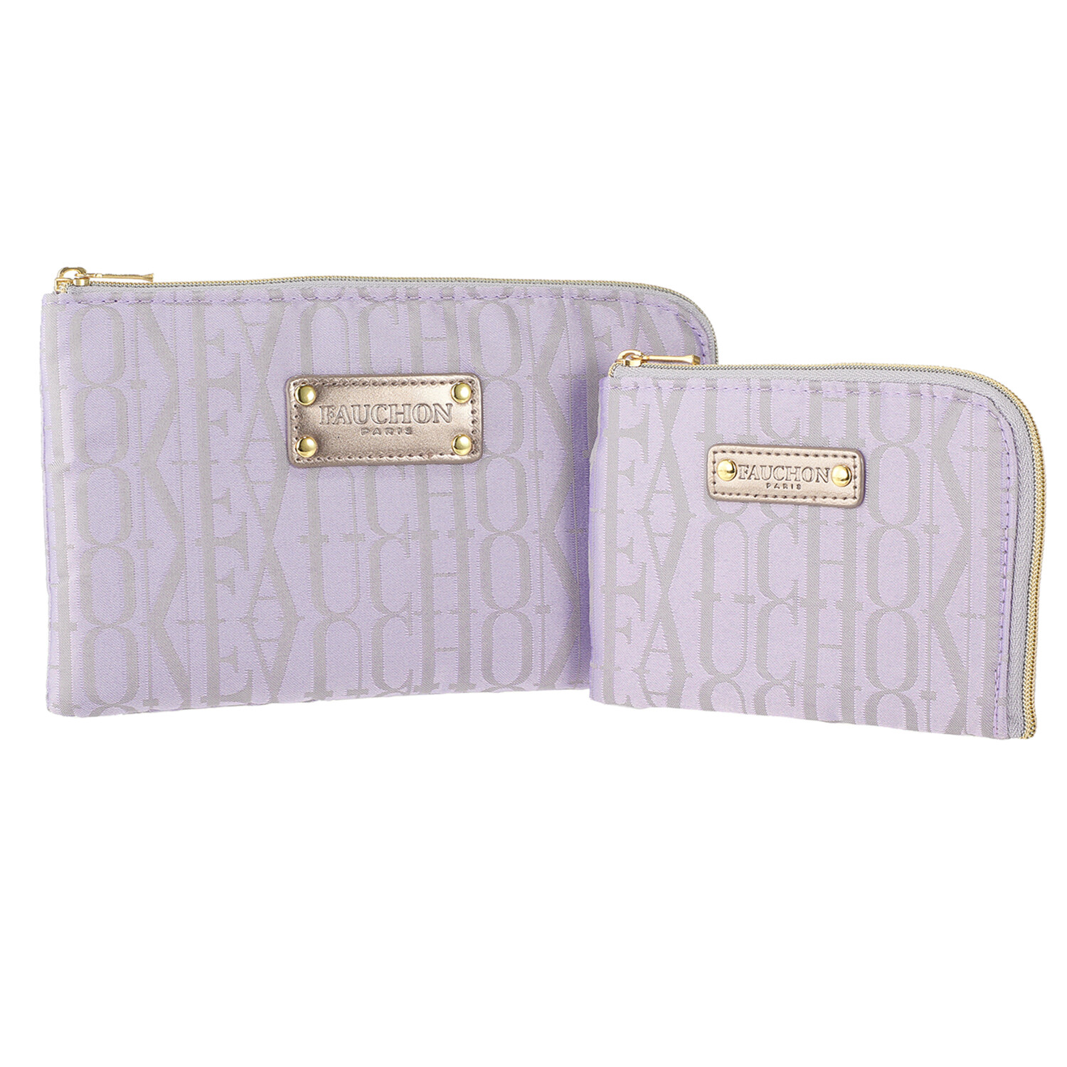 フォション ジャガード織 Ｌ字ポーチ＆ コインパスケース