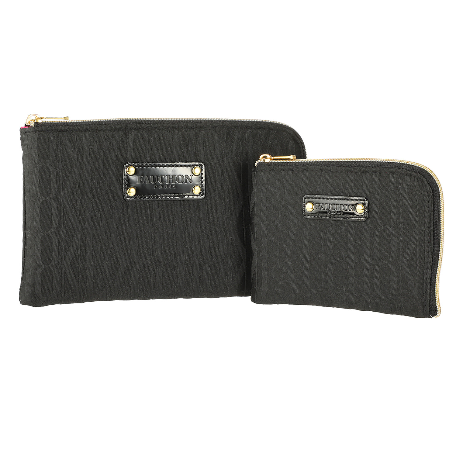 フォション ジャガード織 Ｌ字ポーチ＆ コインパスケース