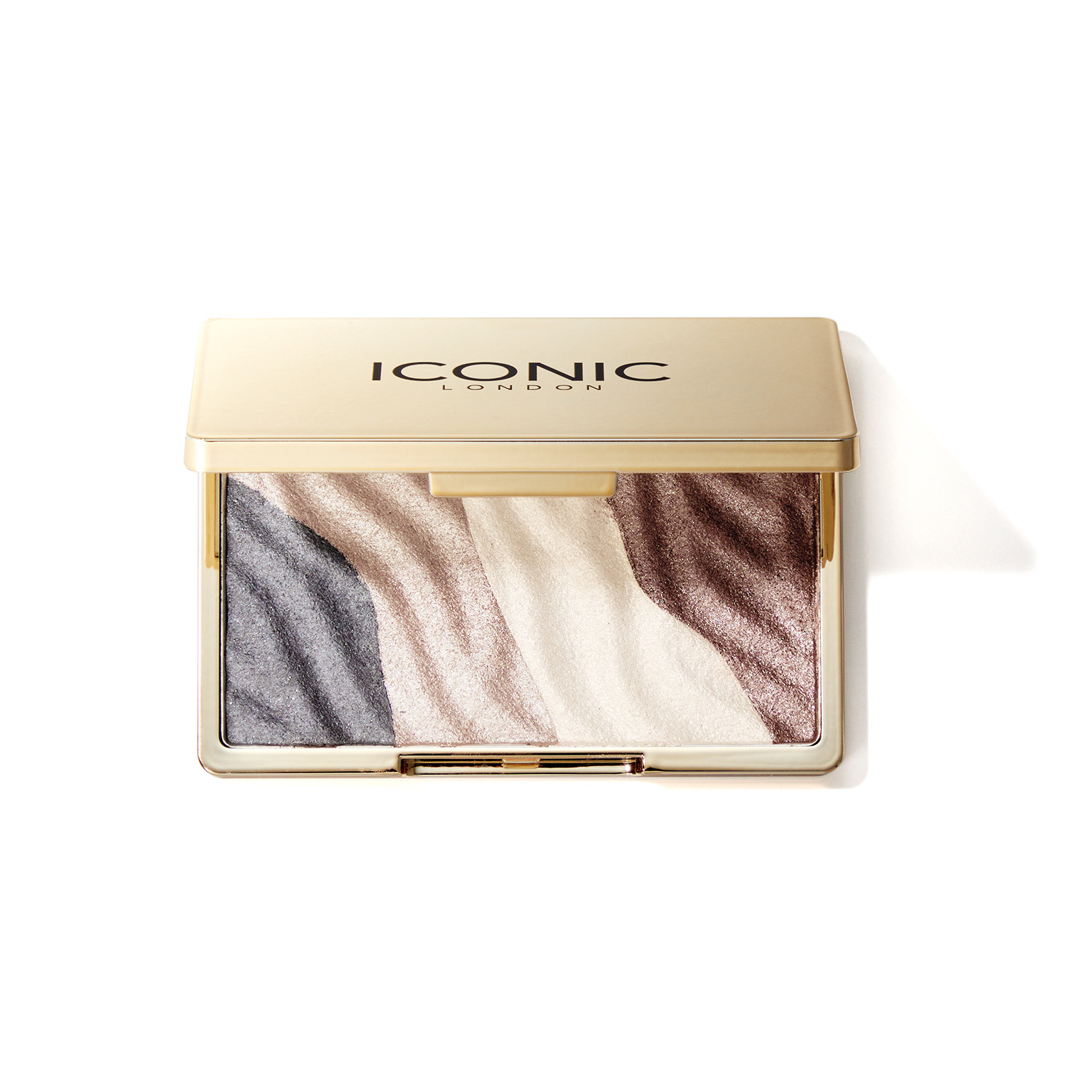アイコニック　ロンドン スモーキーカラーの グラデーションが作れる ４色をセットイン スモーキーシークレット アイシャドウパレット （アイシャドウ）