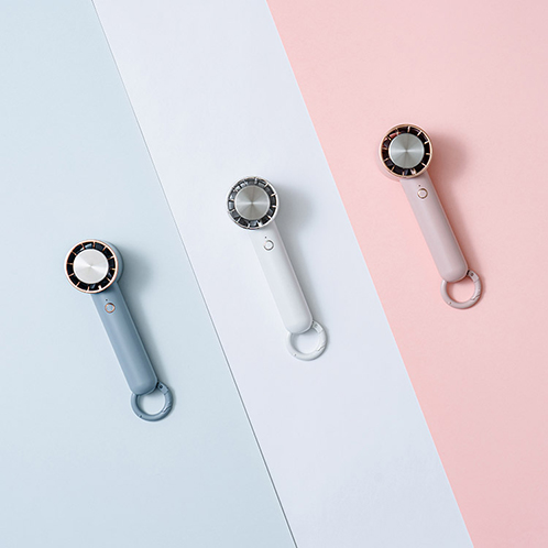 ライフオンプロダクツ ペルチェ冷却機能 ハンディファン カラビナ付 ＬＣＡＦ００４