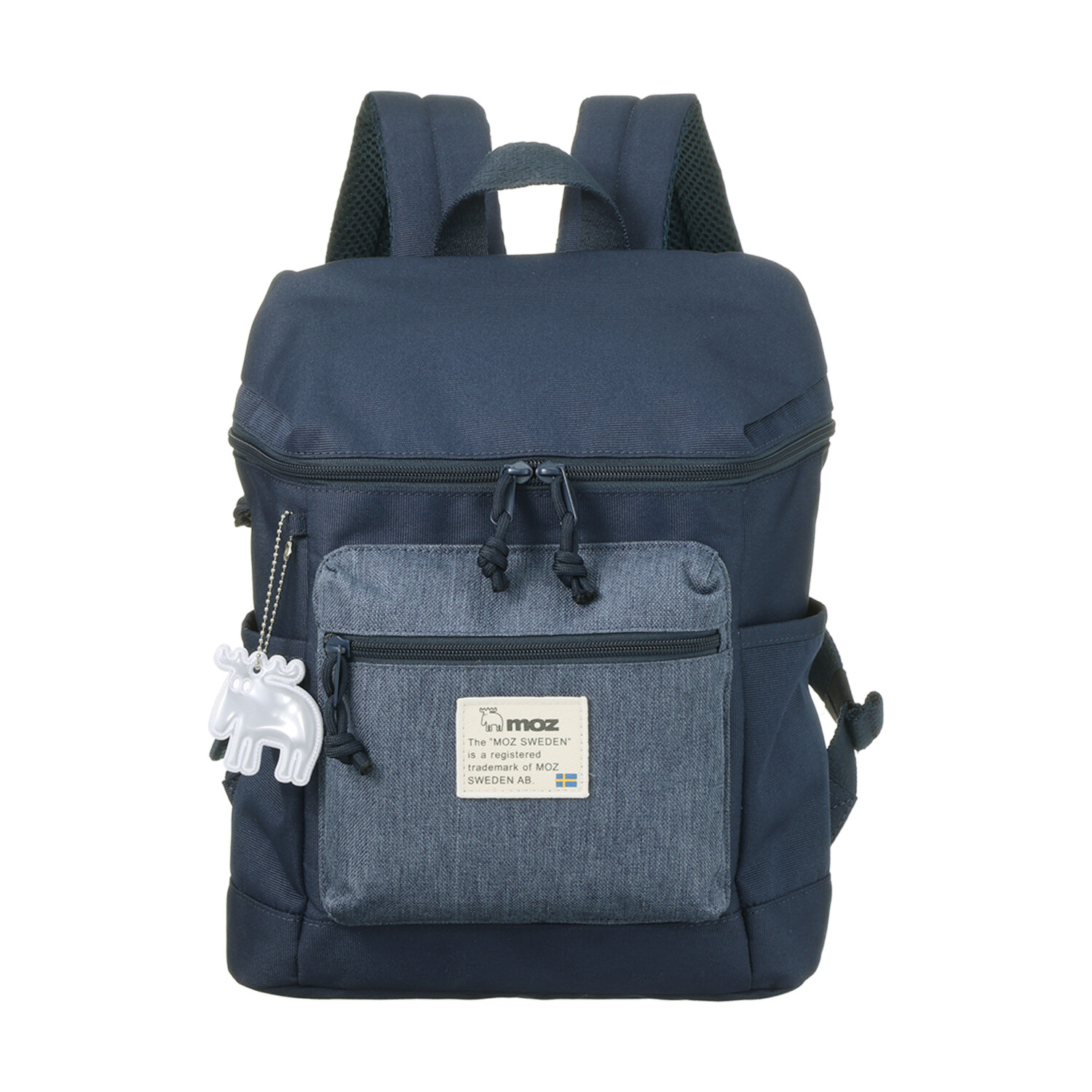 モズ 見た目以上の収納力！ スクエアシルエットで ムダなく収まる ミニリュック