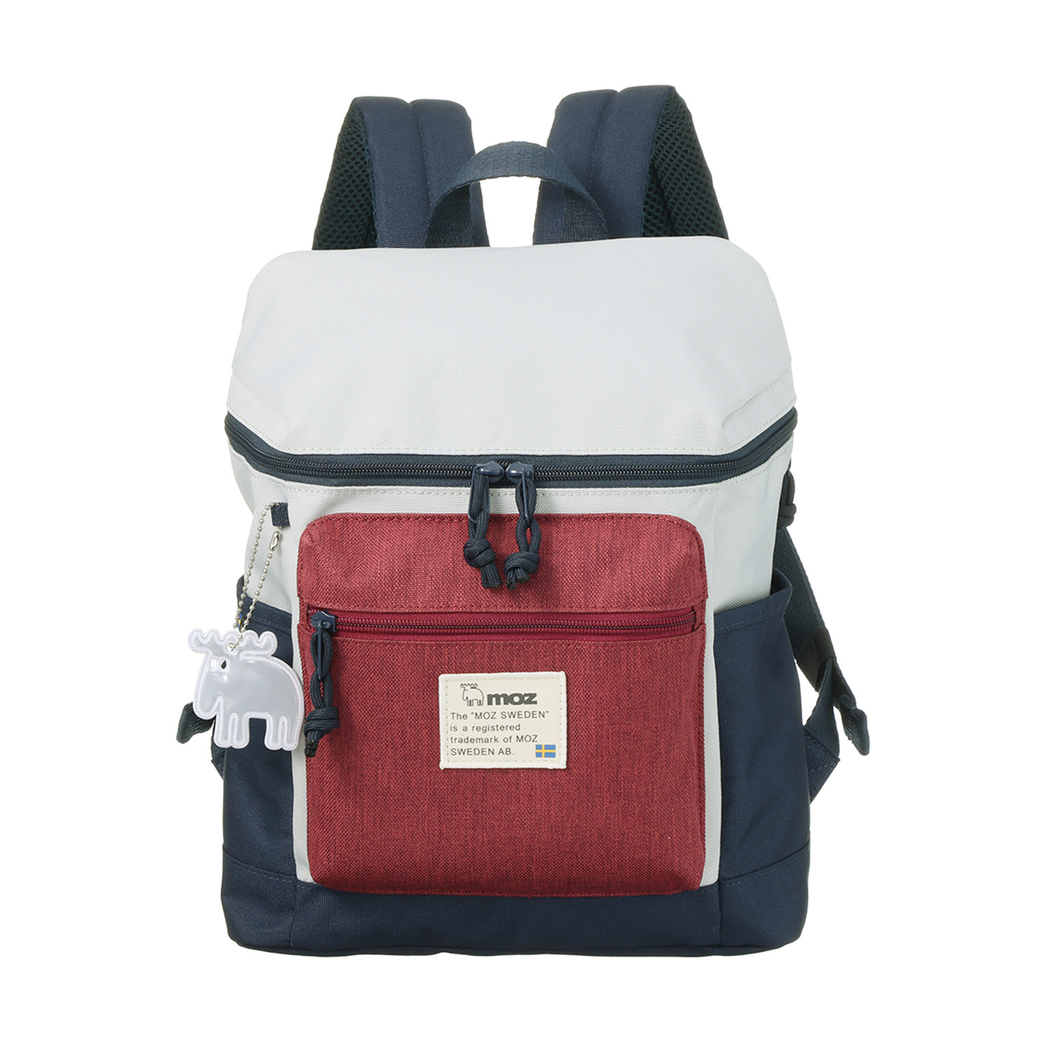 モズ 見た目以上の収納力！ スクエアシルエットで ムダなく収まる ミニリュック