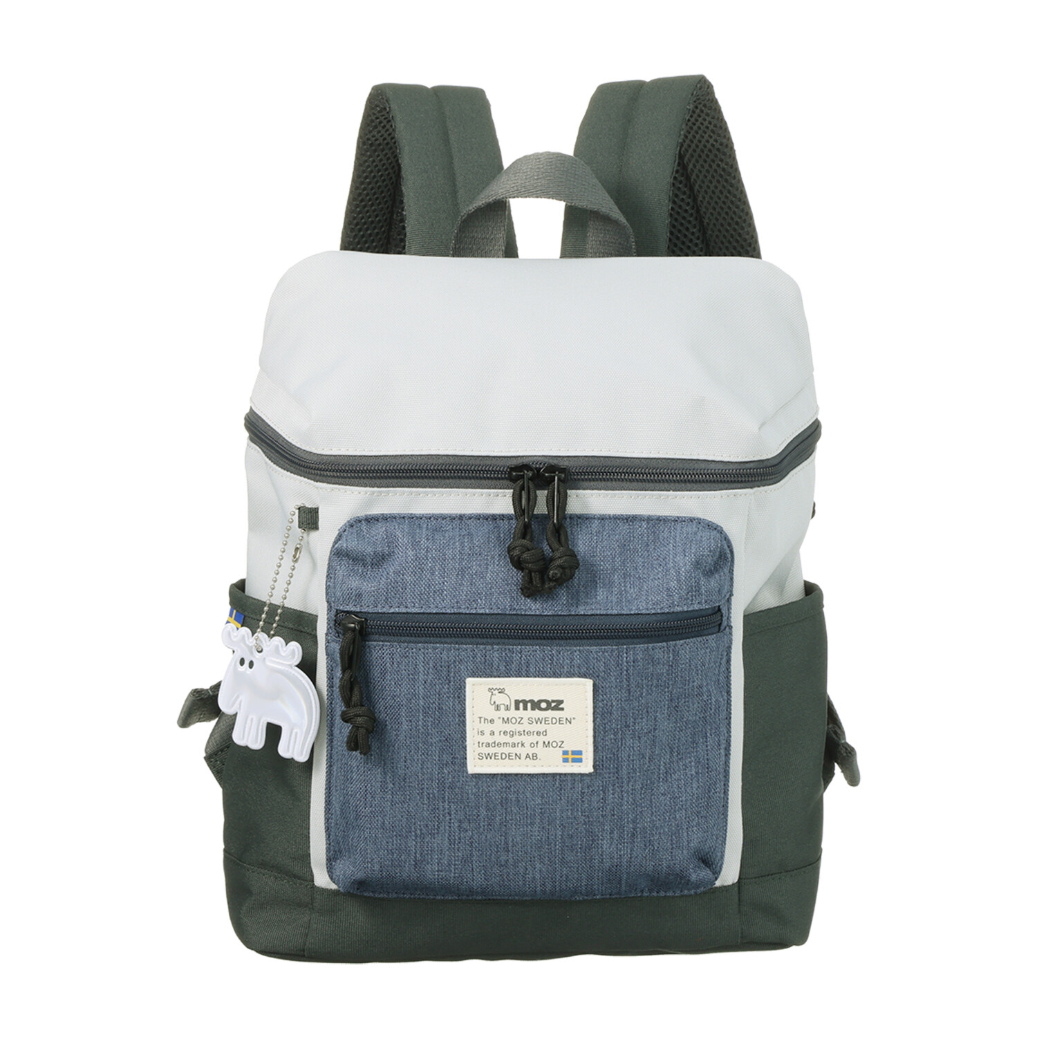 モズ 見た目以上の収納力！ スクエアシルエットで ムダなく収まる ミニリュック